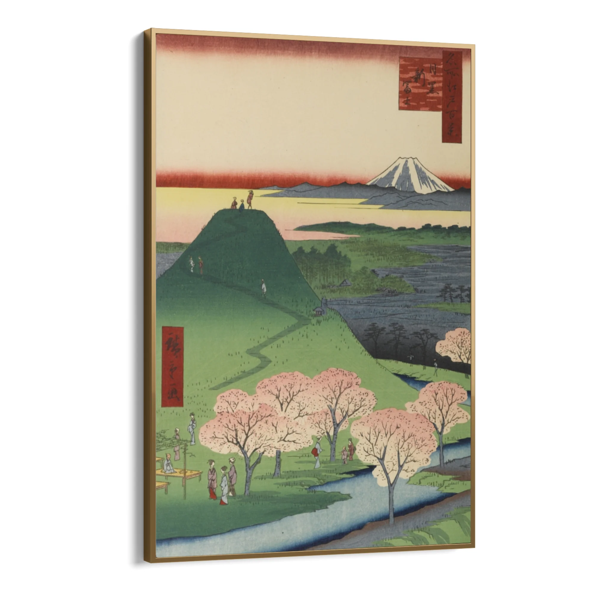 Le Cento vedute famose di Edo XXIV, Utagawa Hiroshige - Image 10