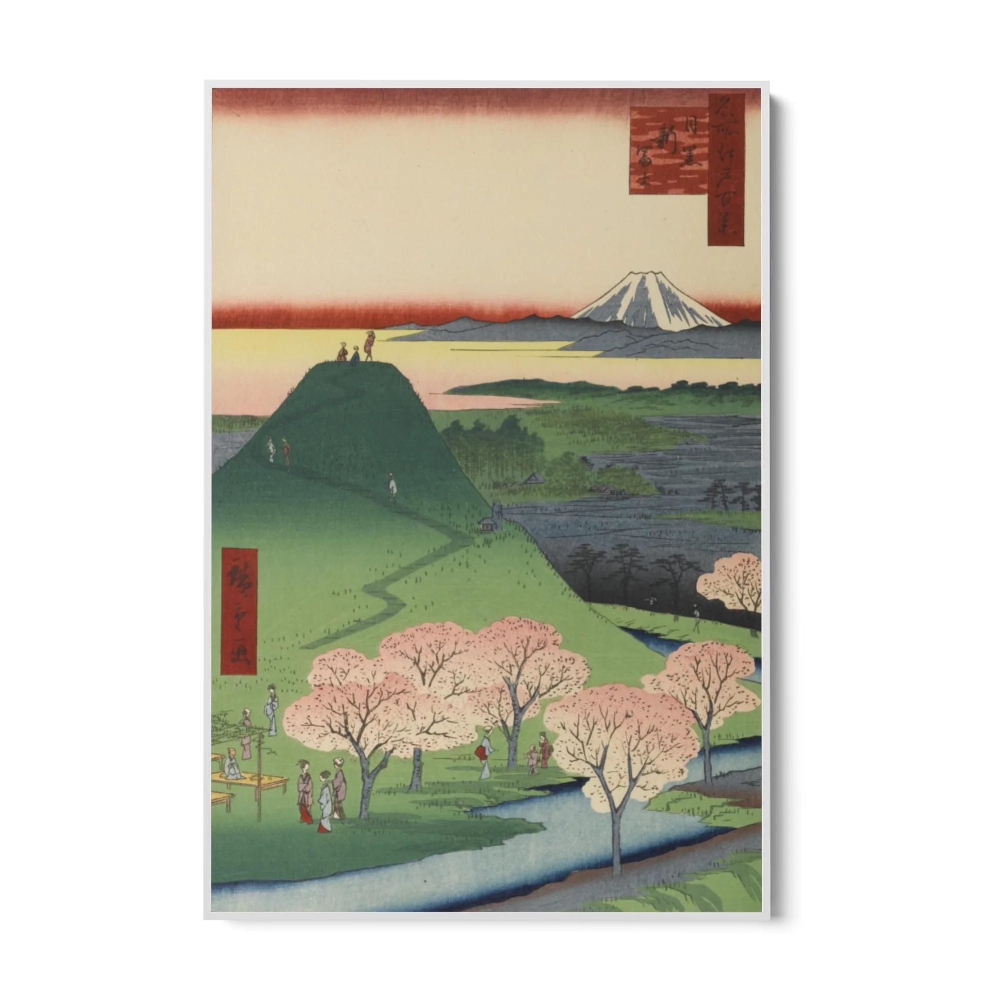 Le Cento vedute famose di Edo XXIV, Utagawa Hiroshige - Image 5