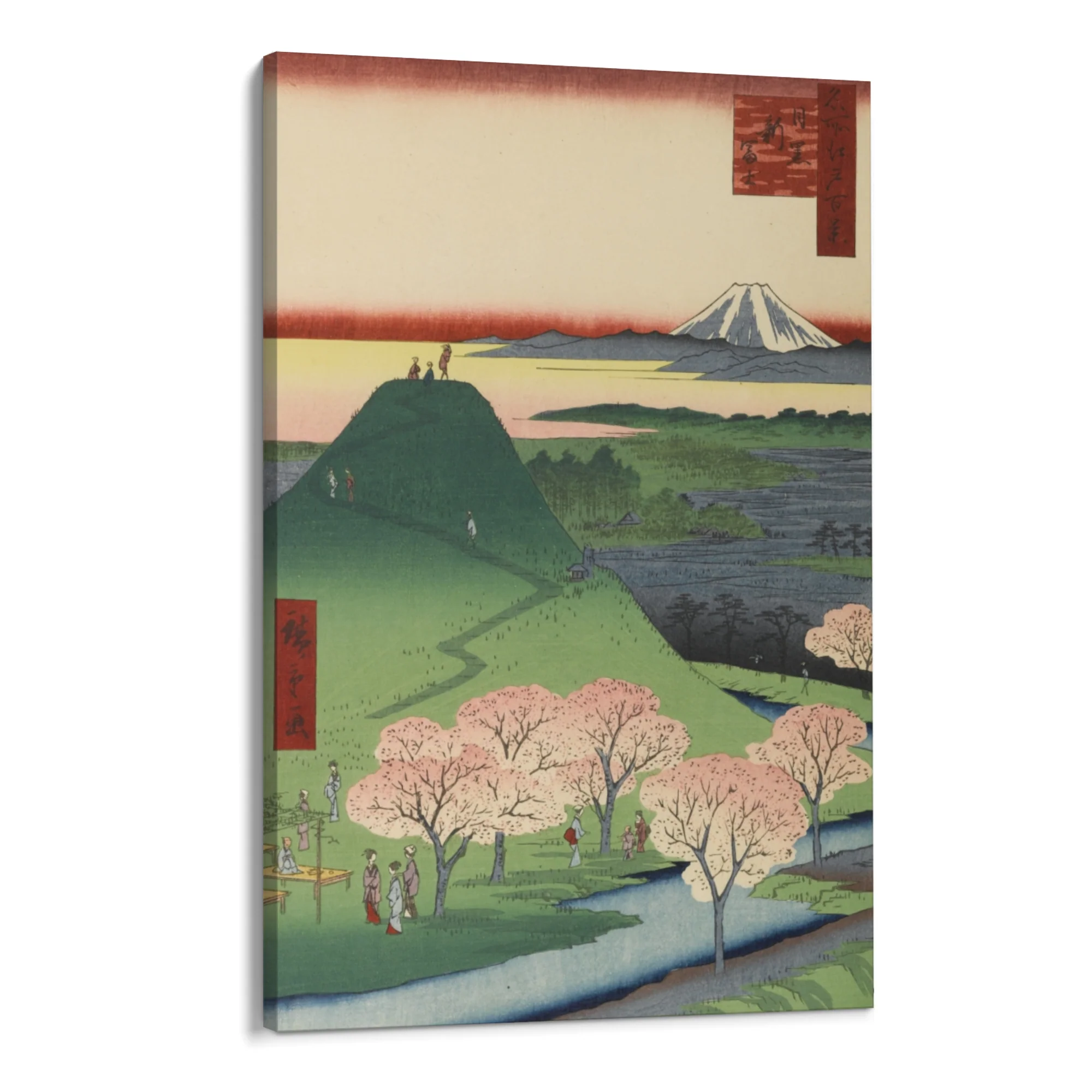 Le Cento vedute famose di Edo XXIV, Utagawa Hiroshige - Image 8