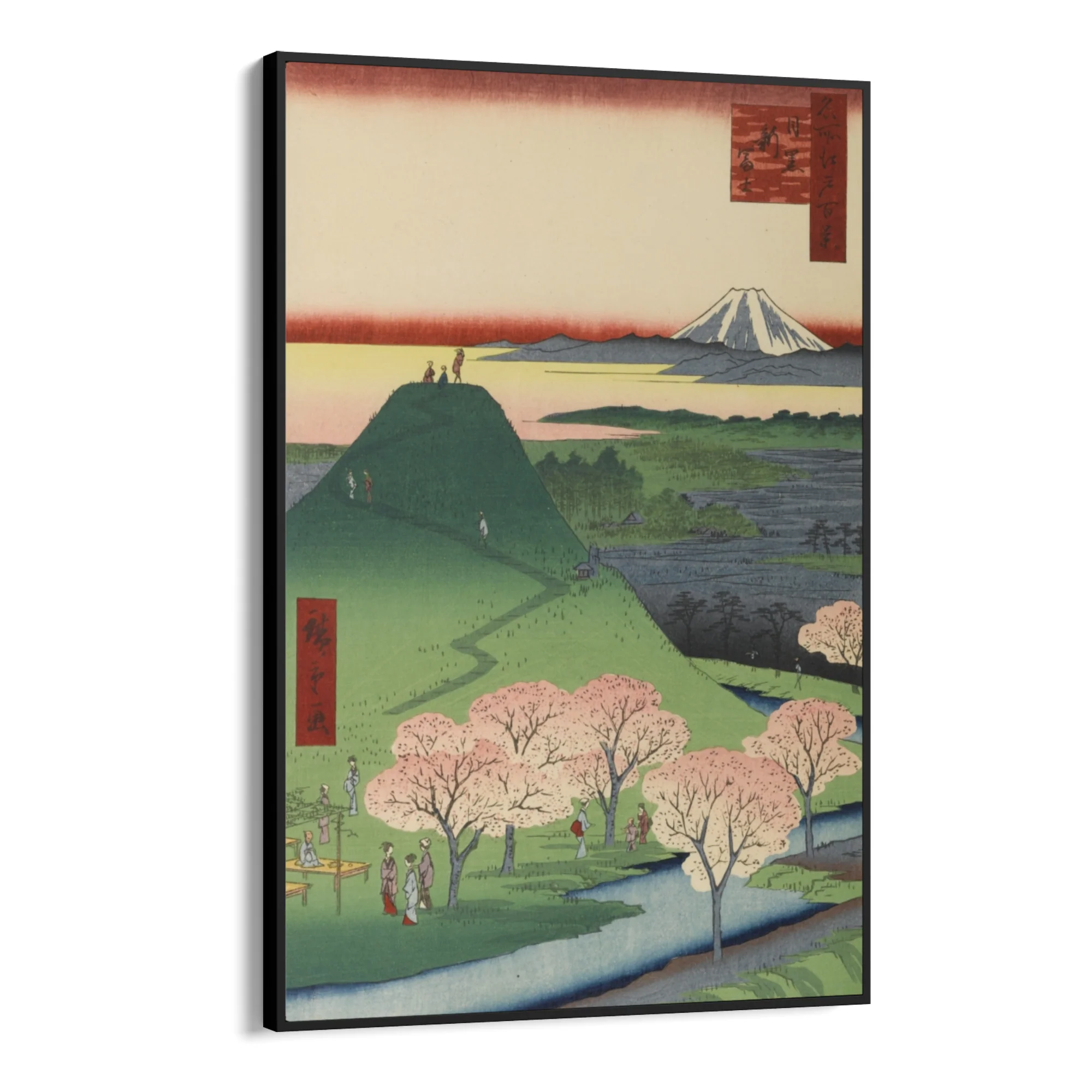 Le Cento vedute famose di Edo XXIV, Utagawa Hiroshige - Image 9