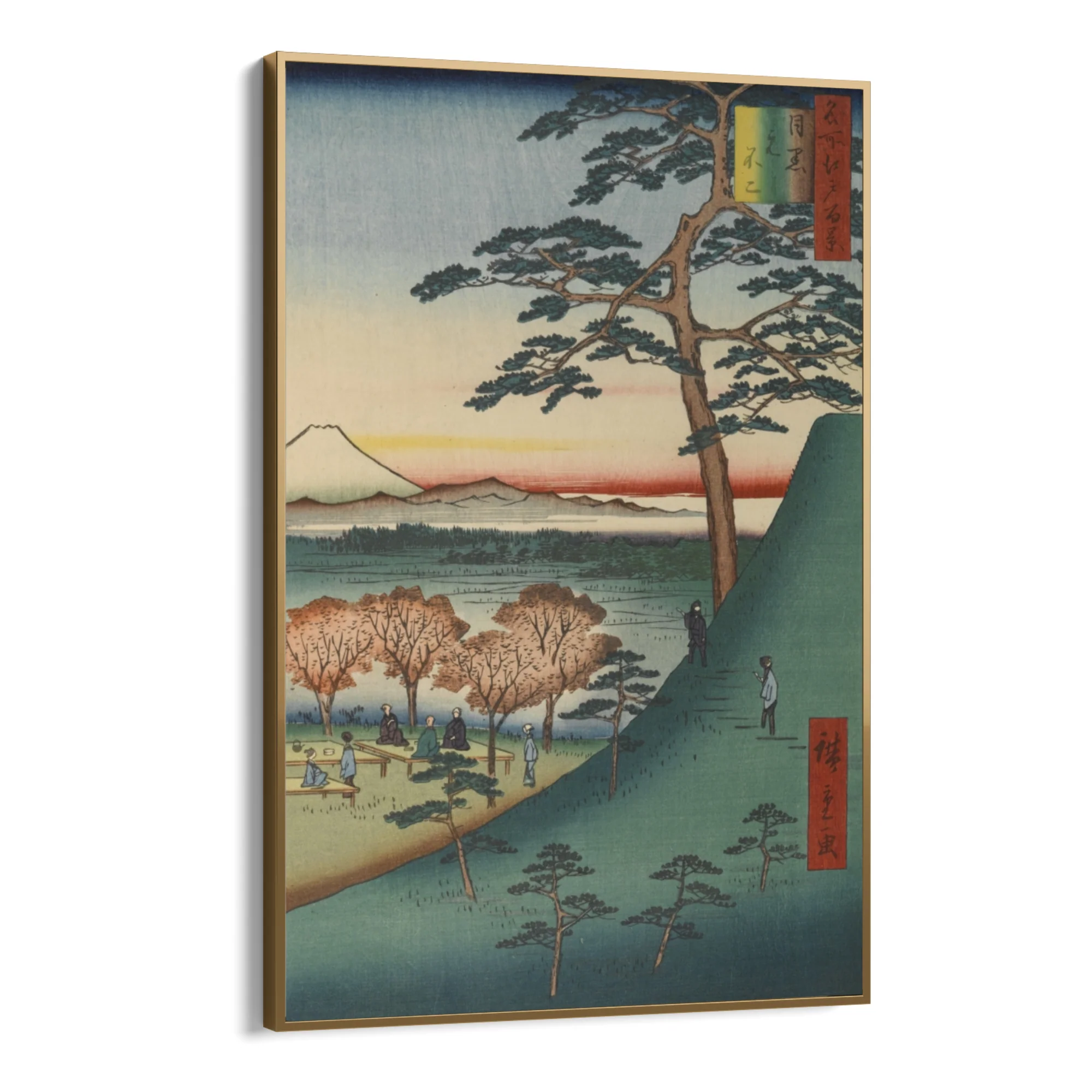 Le Cento vedute famose di Edo XXV, Utagawa Hiroshige - Image 10