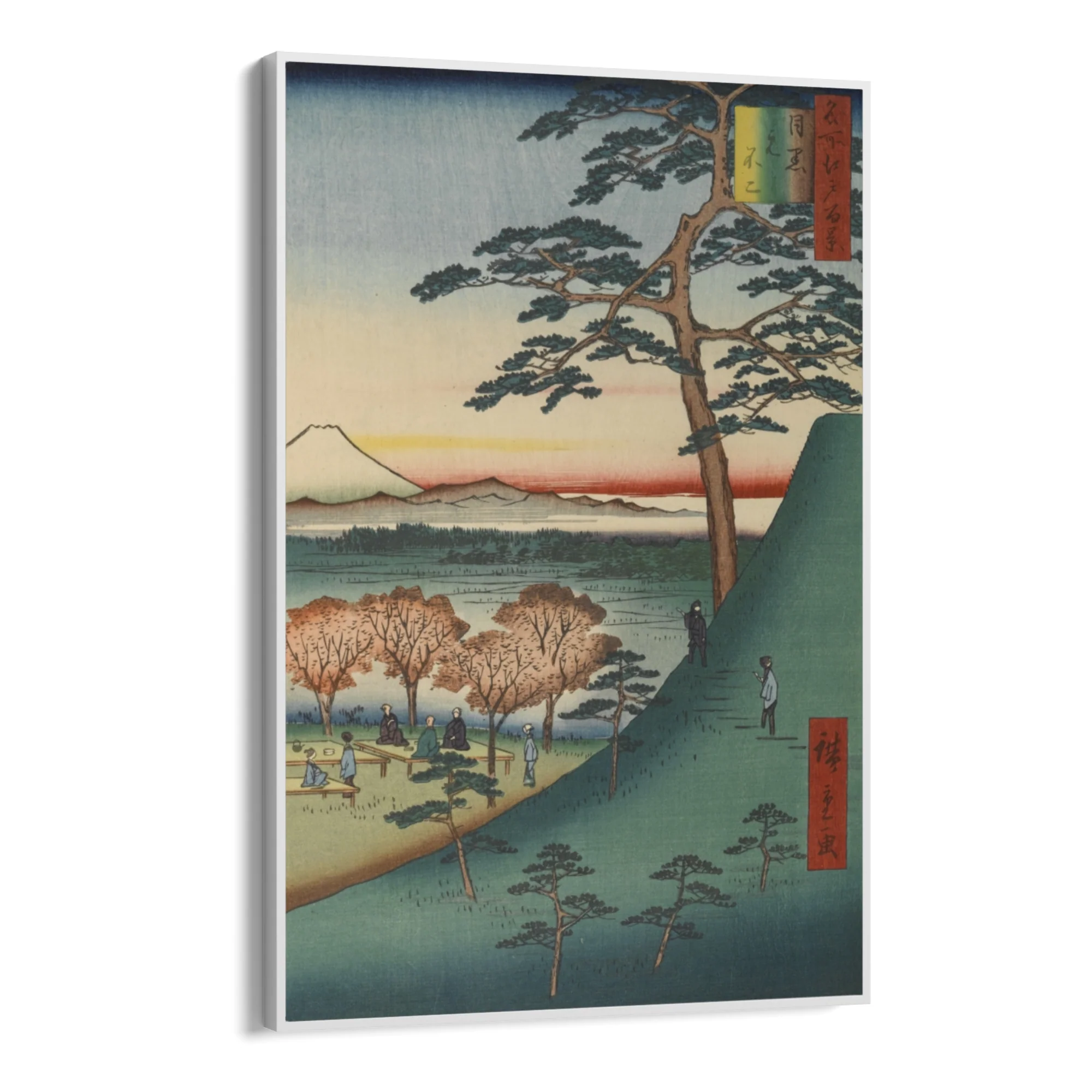 Le Cento vedute famose di Edo XXV, Utagawa Hiroshige - Image 11