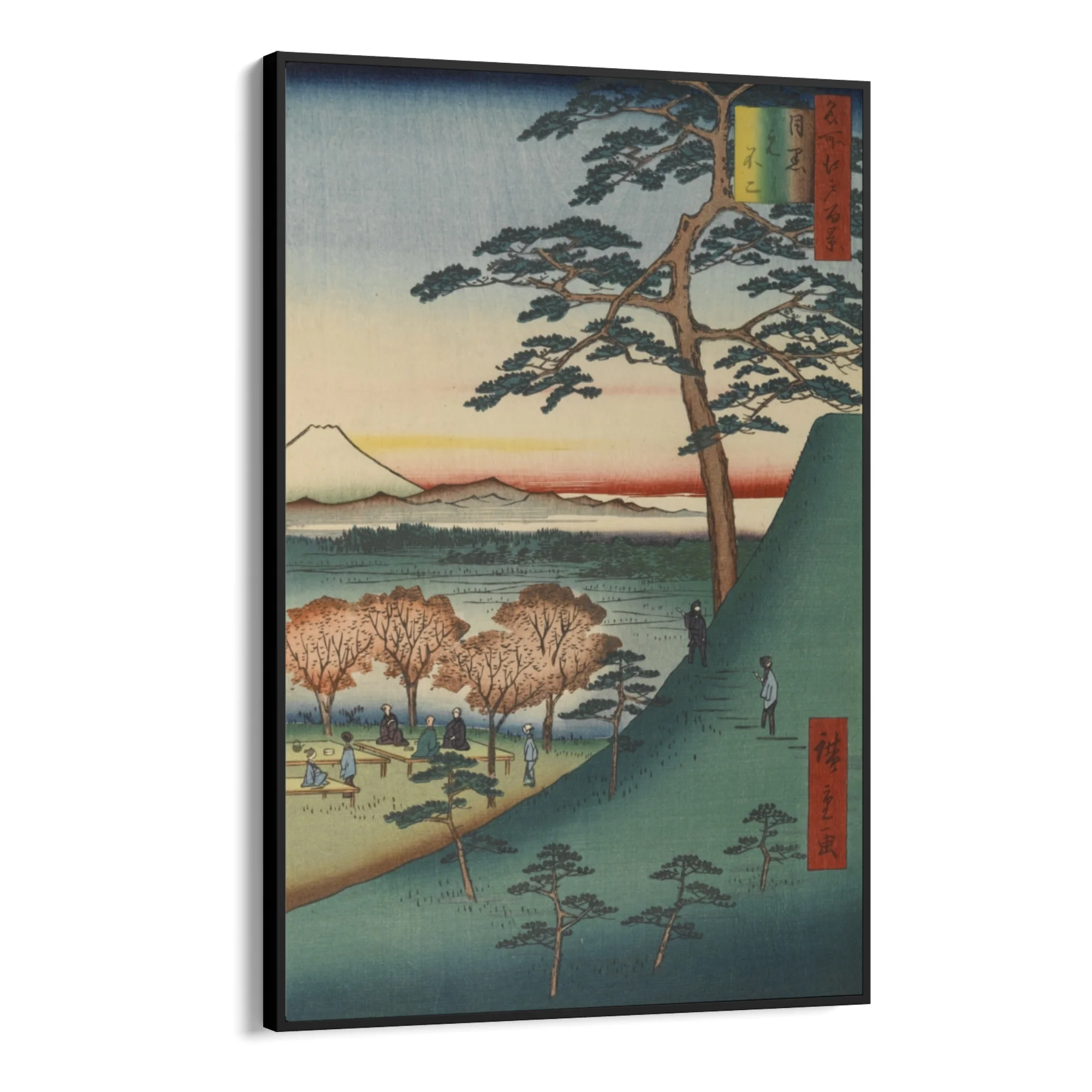 Le Cento vedute famose di Edo XXV, Utagawa Hiroshige - Image 9