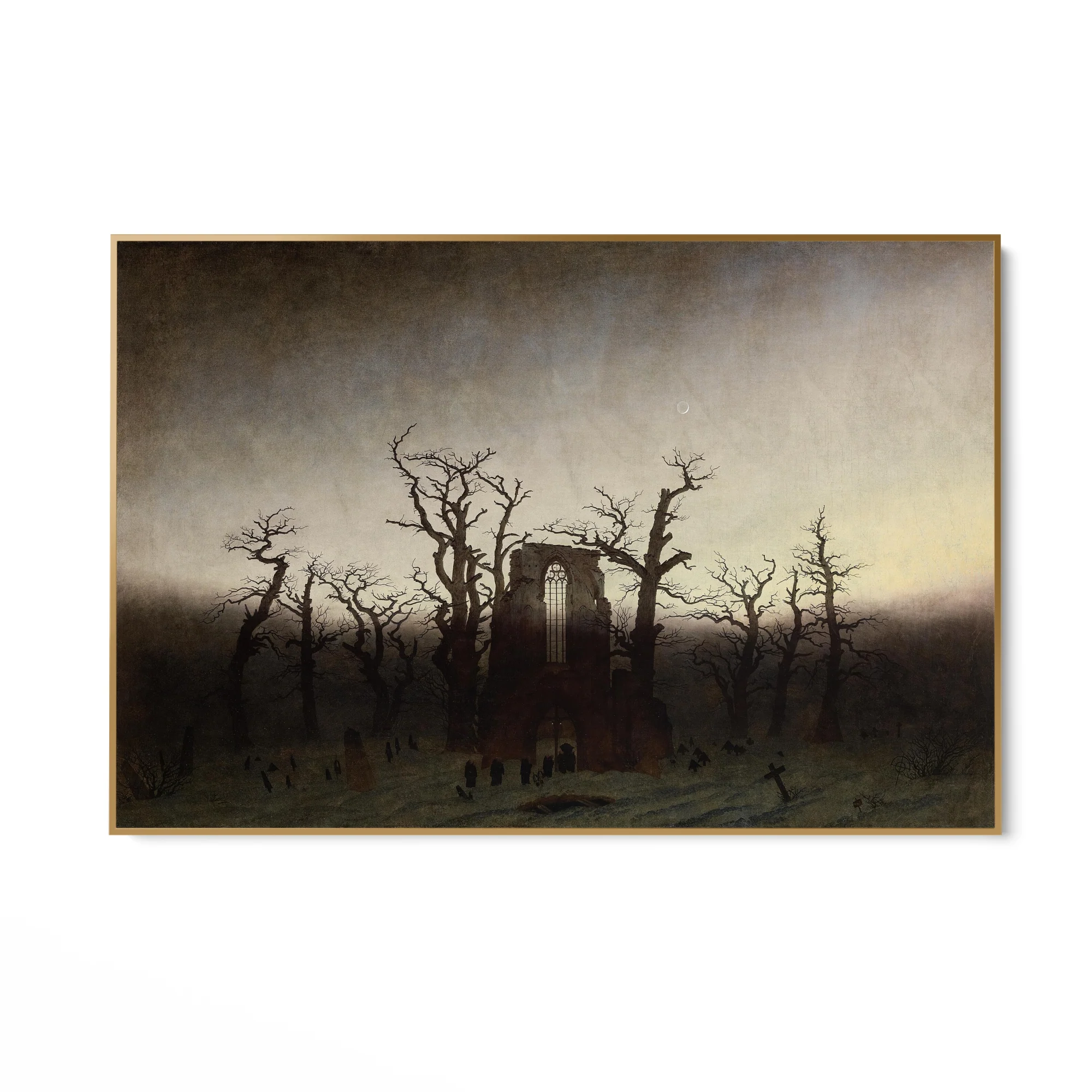 Abbazia nel querceto, Caspar David Friedrich - Image 6