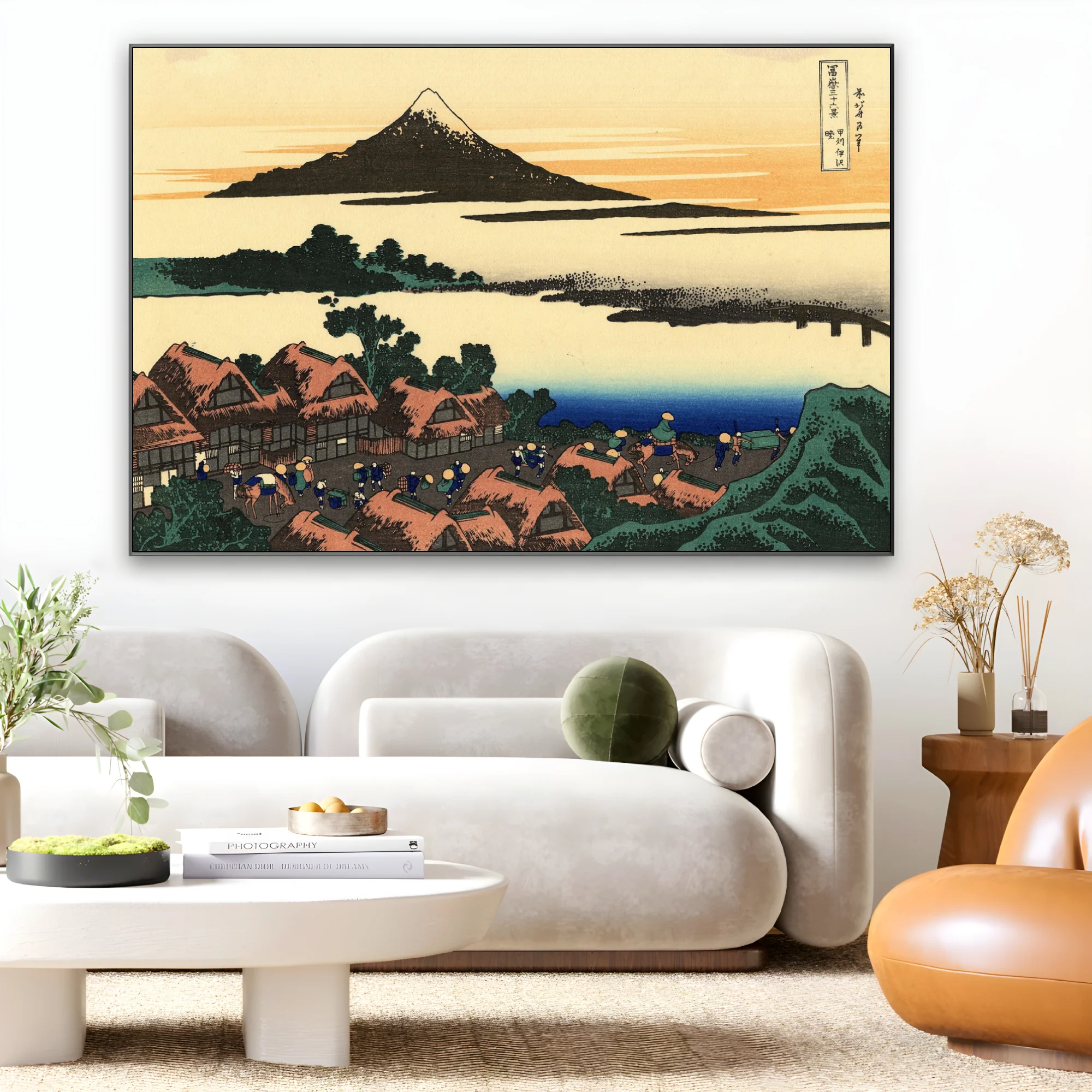 Alba a Isawa nella provincia di Kai, Katsushika Hokusai - Image 2
