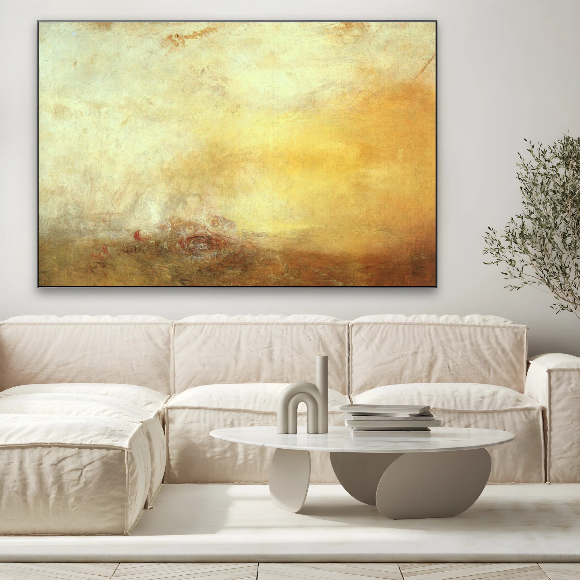Alba con mostri marini, William Turner - Image 3