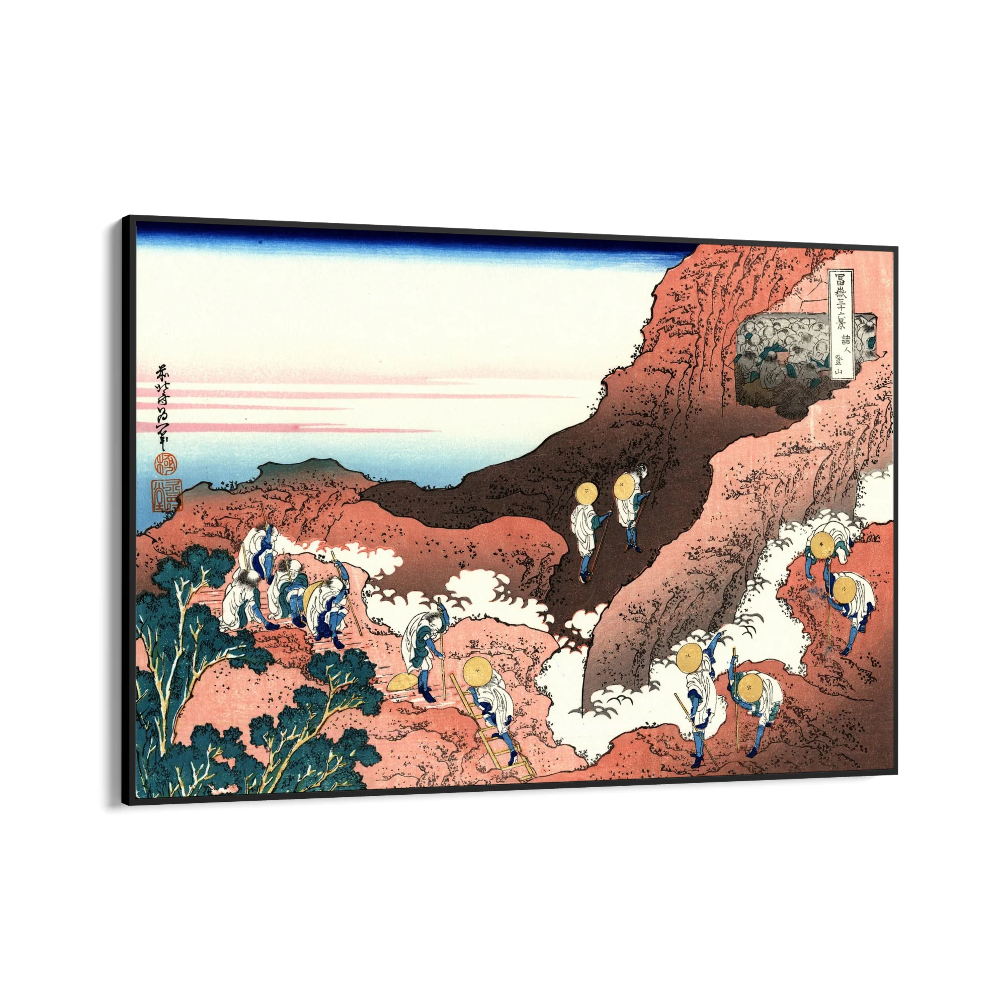Arrampicata sul Monte Fuji, Katsushika Hokusai - Image 9