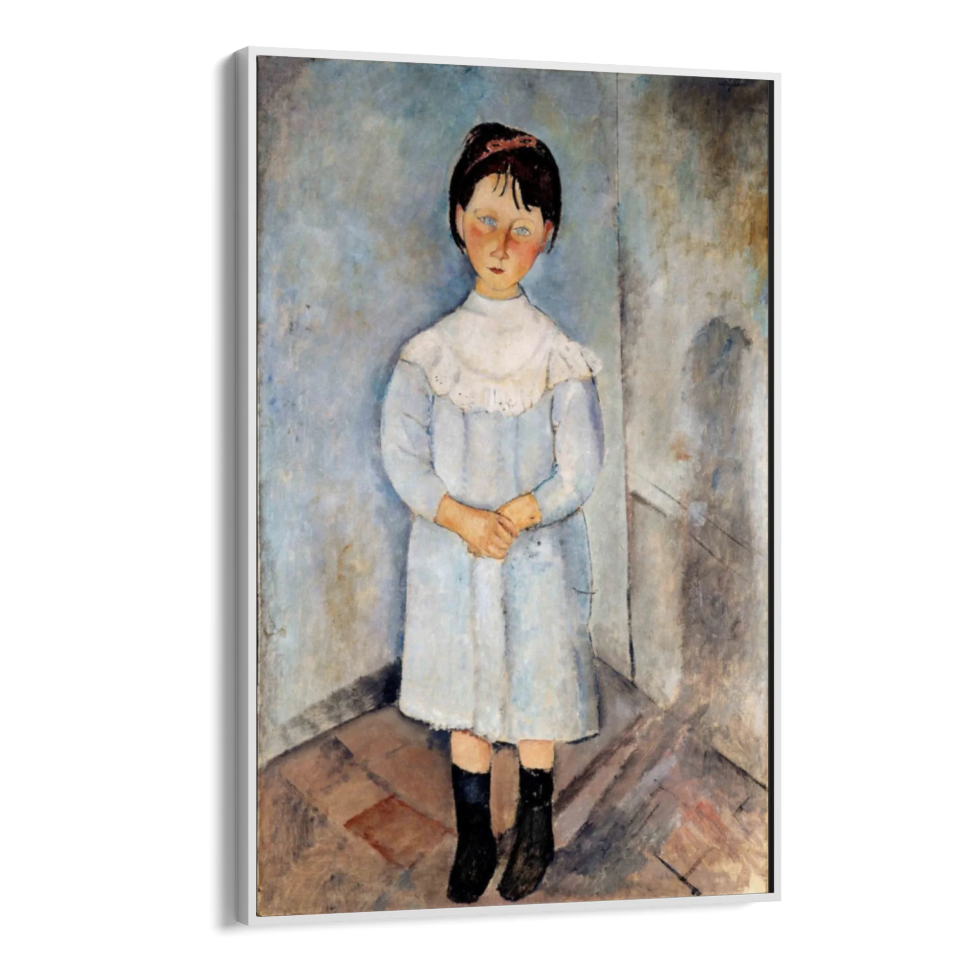 Bambina in Azzurro, Amedeo Modigliani - Image 11