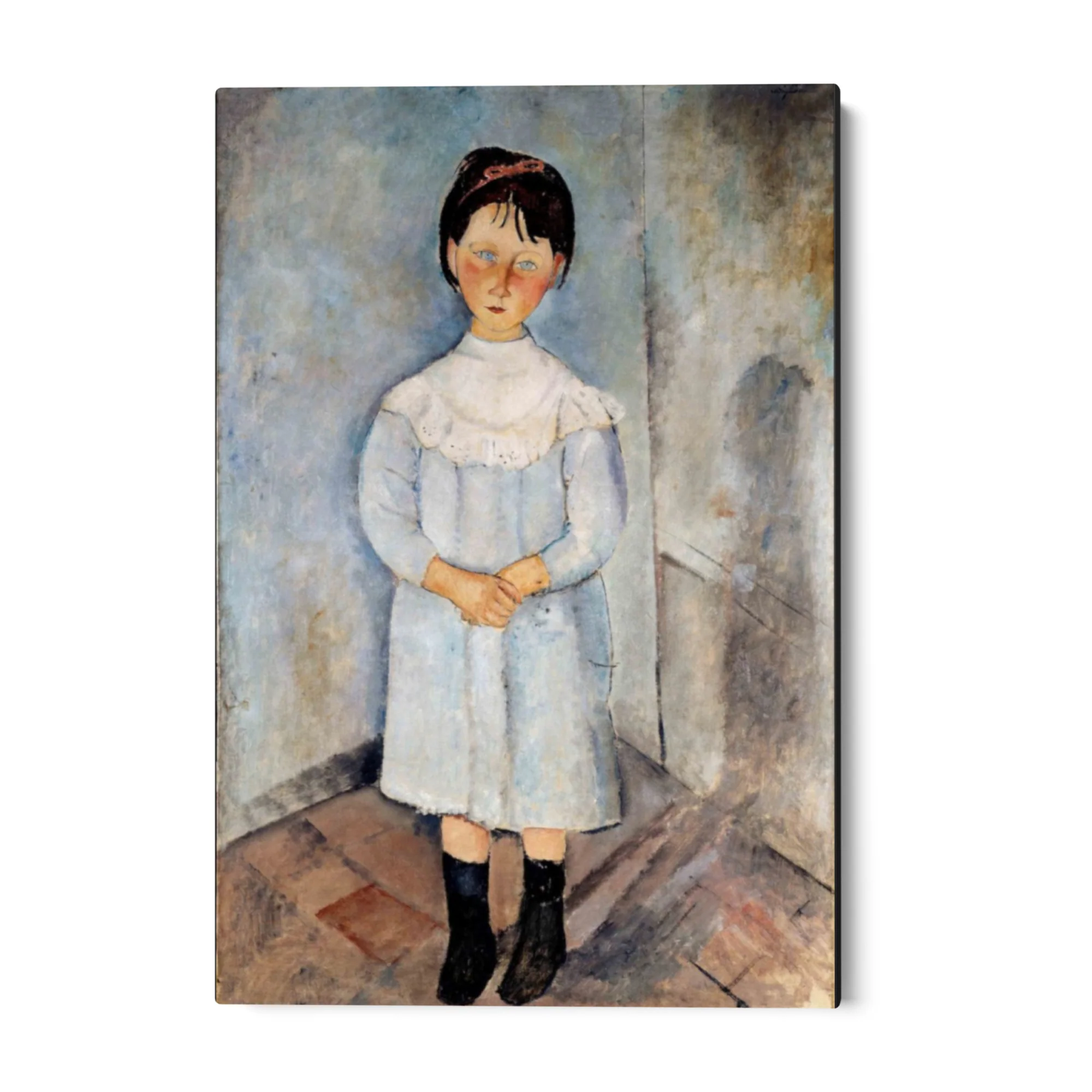 Bambina in Azzurro, Amedeo Modigliani - Image 4