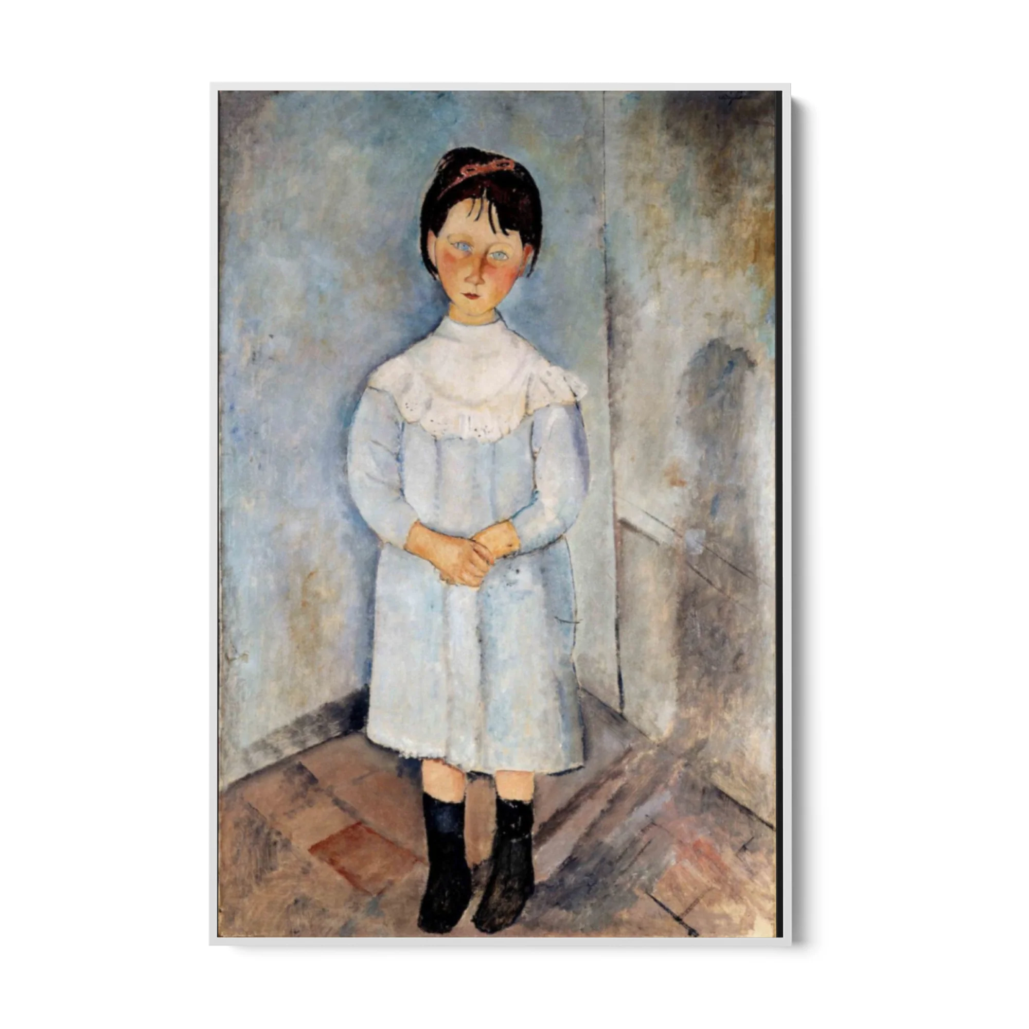 Bambina in Azzurro, Amedeo Modigliani - Image 7