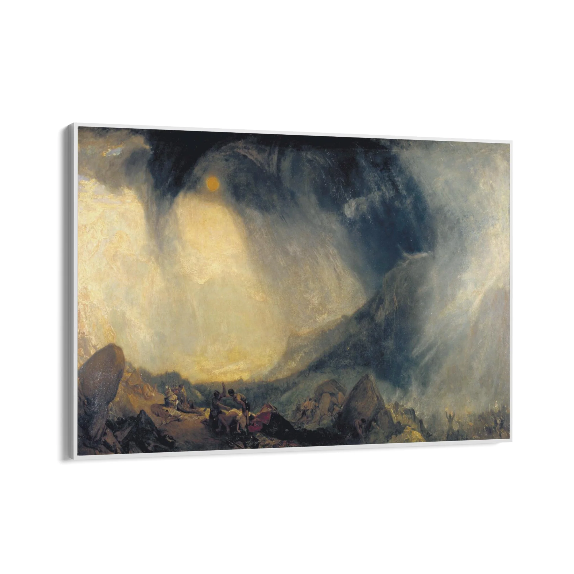 Bufera di neve Annibale e il suo esercito attraversano le Alpi, William Turner - Image 10
