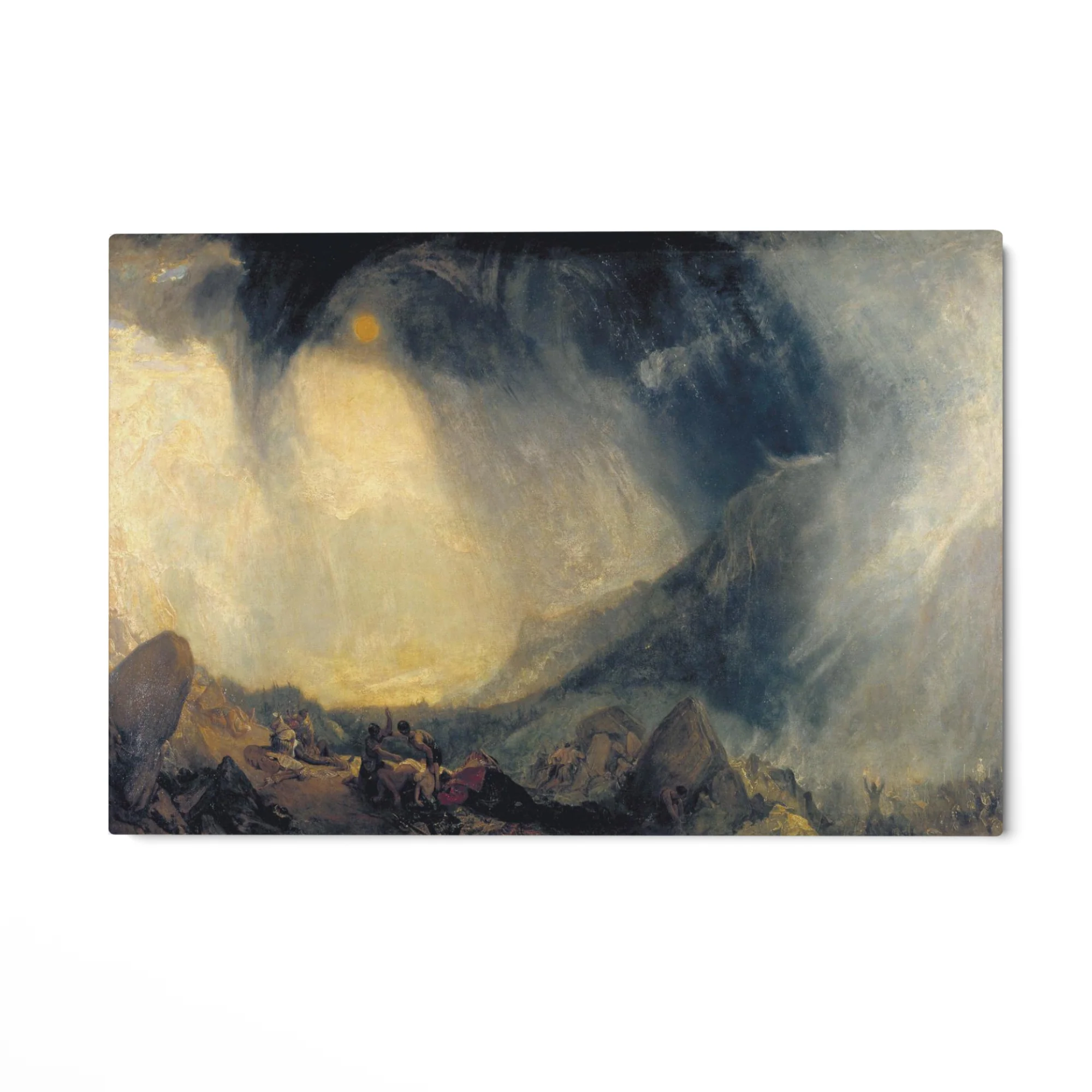Bufera di neve Annibale e il suo esercito attraversano le Alpi, William Turner - Image 4