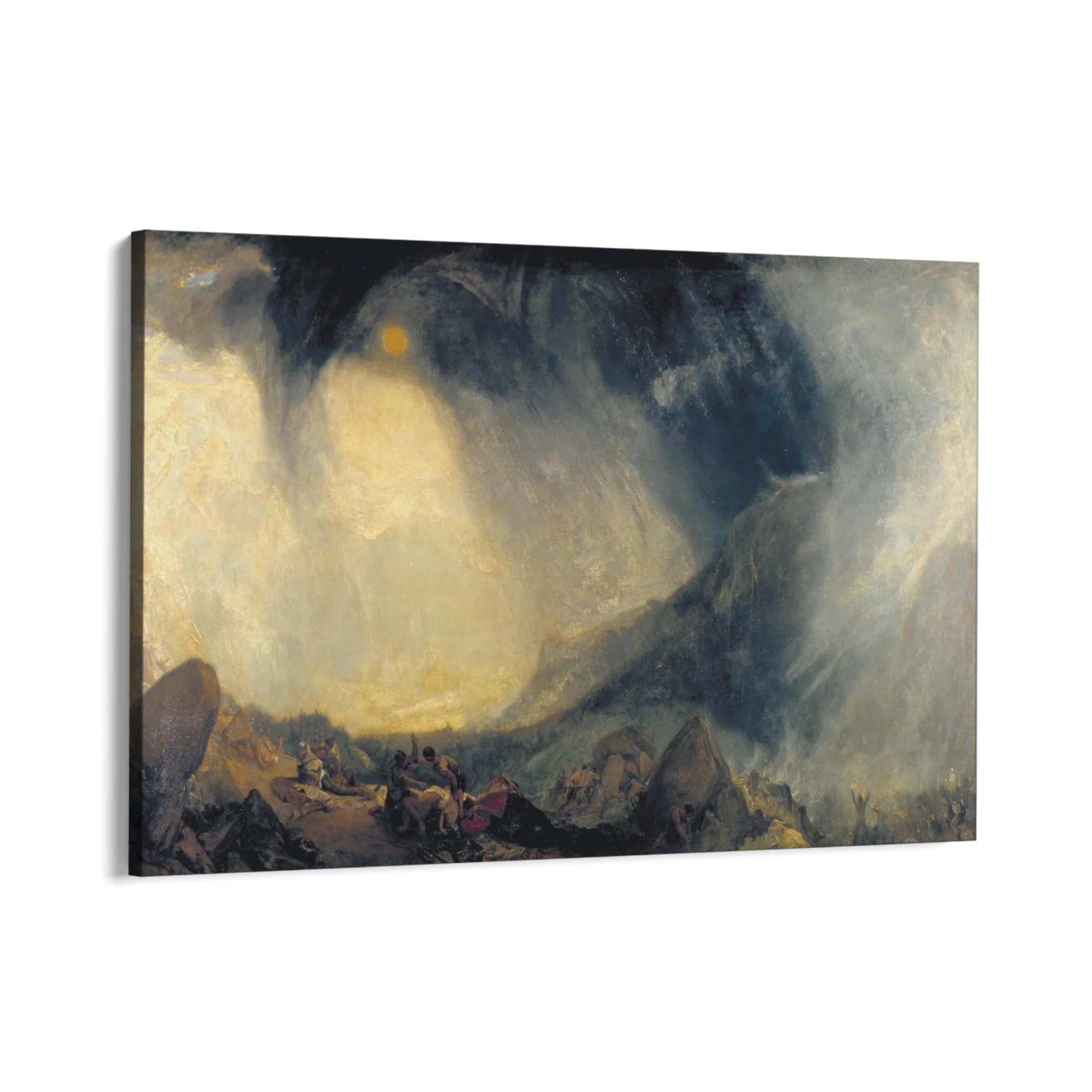 Bufera di neve Annibale e il suo esercito attraversano le Alpi, William Turner - Image 8