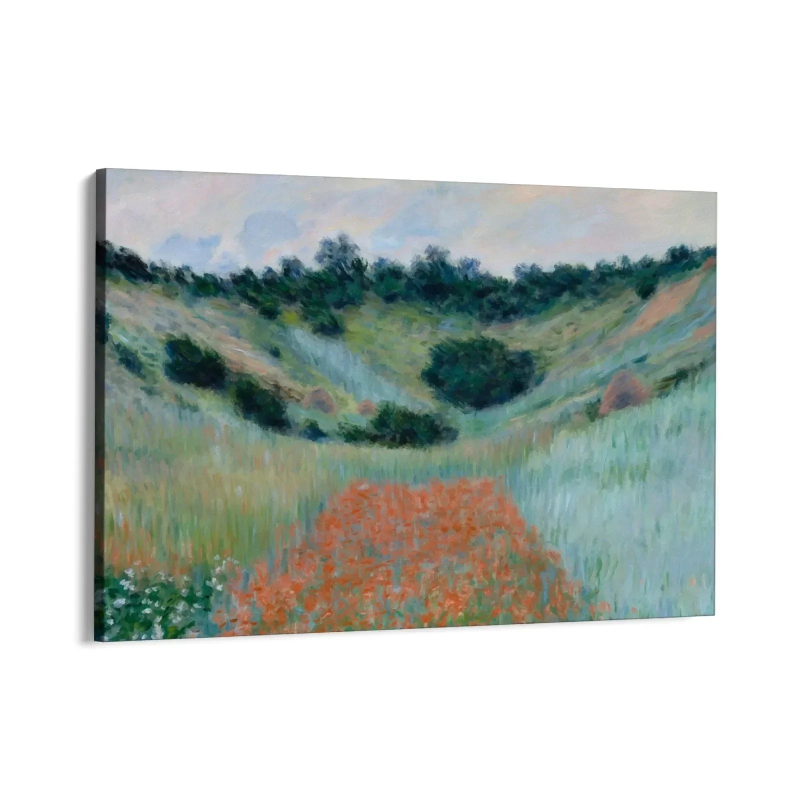 Campo di papaveri a Giverny, Claude Monet - Image 4