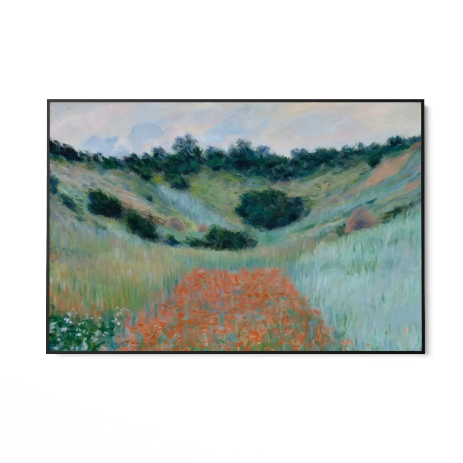 Campo di papaveri a Giverny, Claude Monet - Image 5