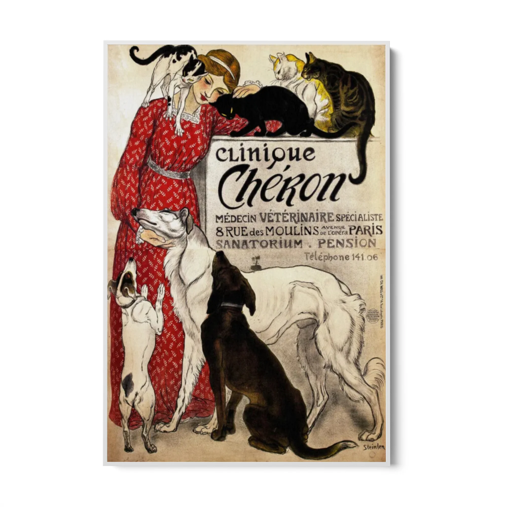 Clinique Chéron, Théophile Steinlen - Image 10
