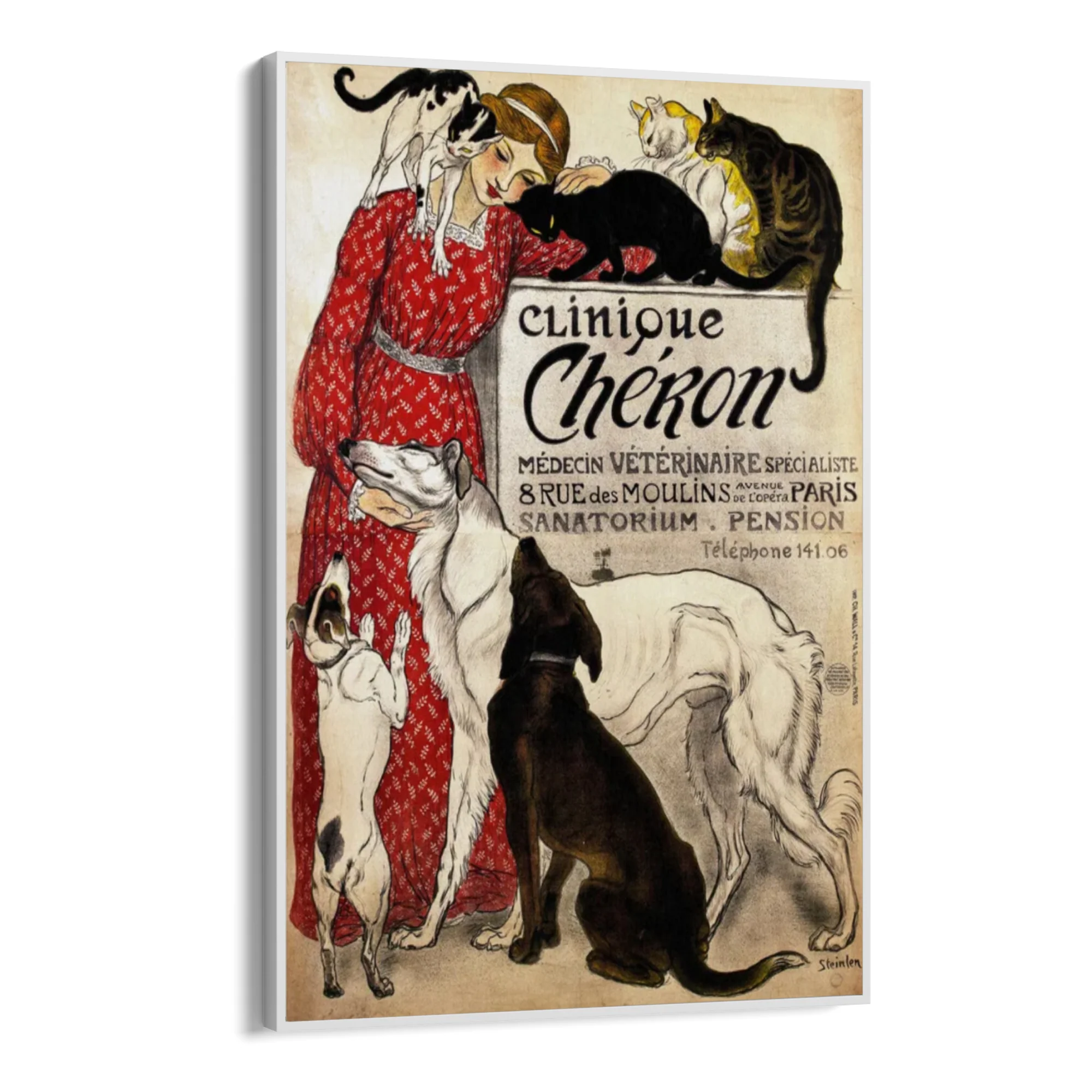 Clinique Chéron, Théophile Steinlen - Image 11