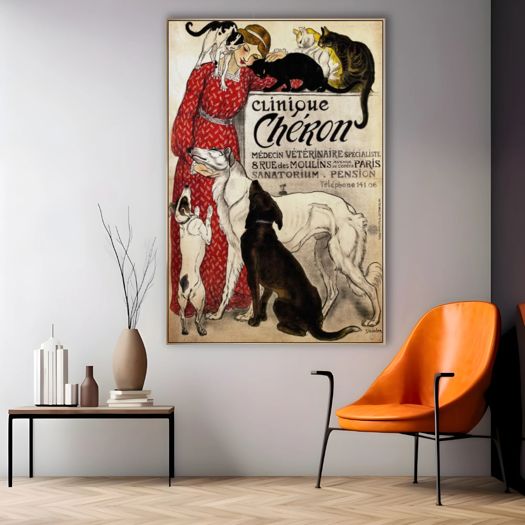 Clinique Chéron, Théophile Steinlen - Image 3