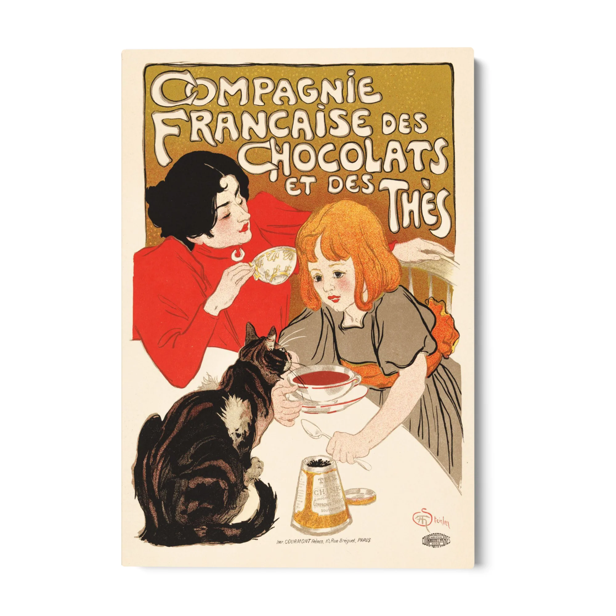 Compagnie Francaise des Chocolats, Théophile Steinlen - Image 4
