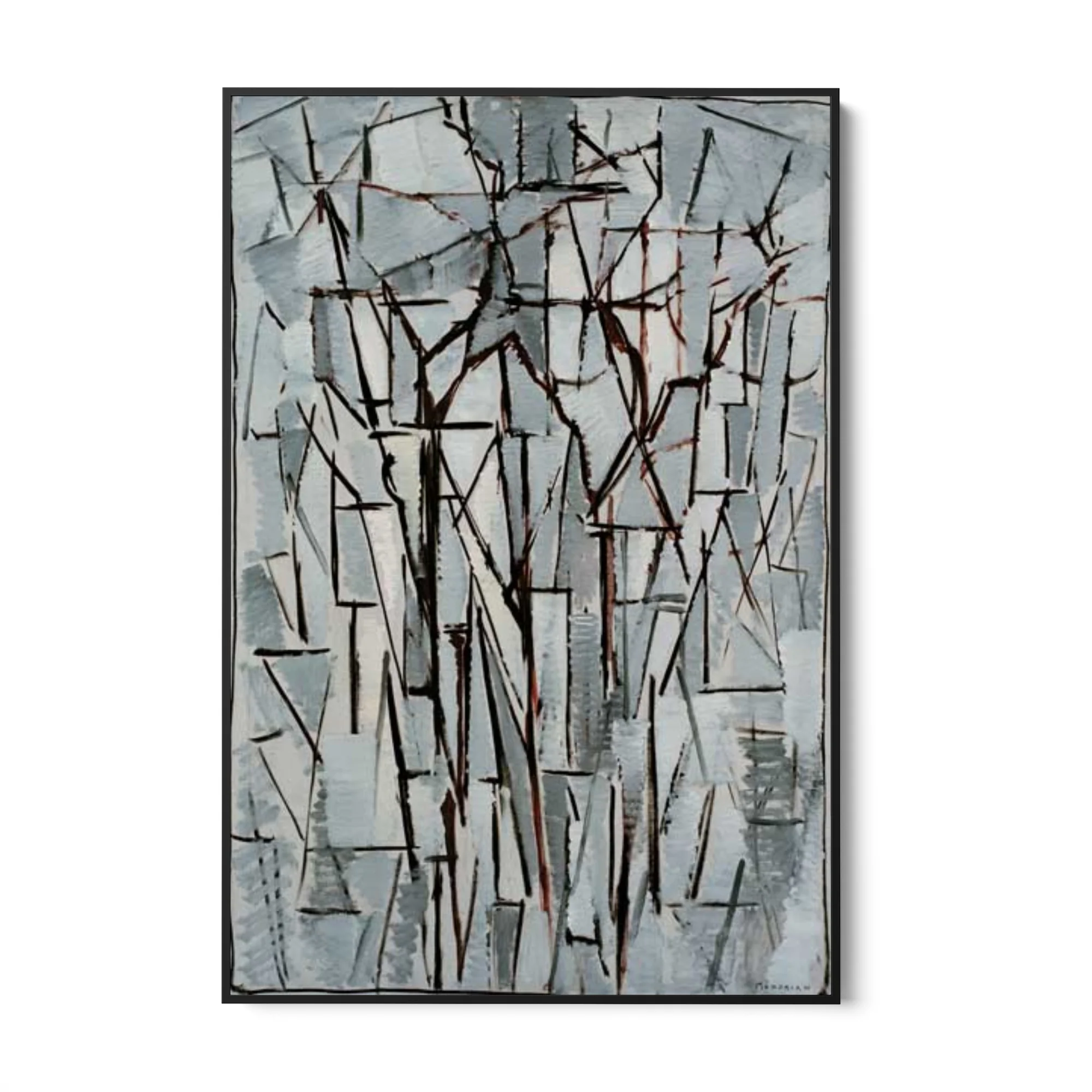 Composizione alberi II, Piet Mondrian - Image 11