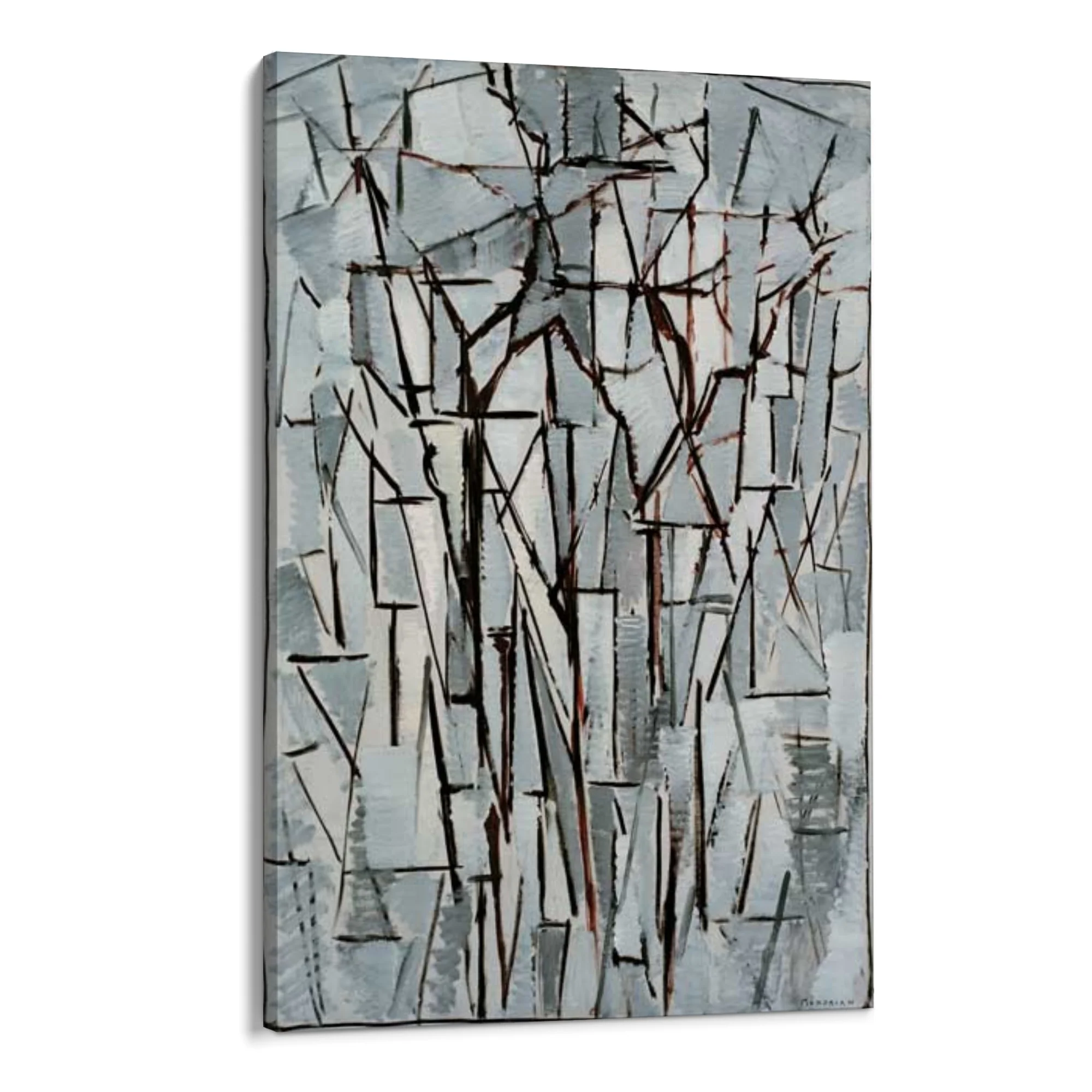 Composizione alberi II, Piet Mondrian - Image 4
