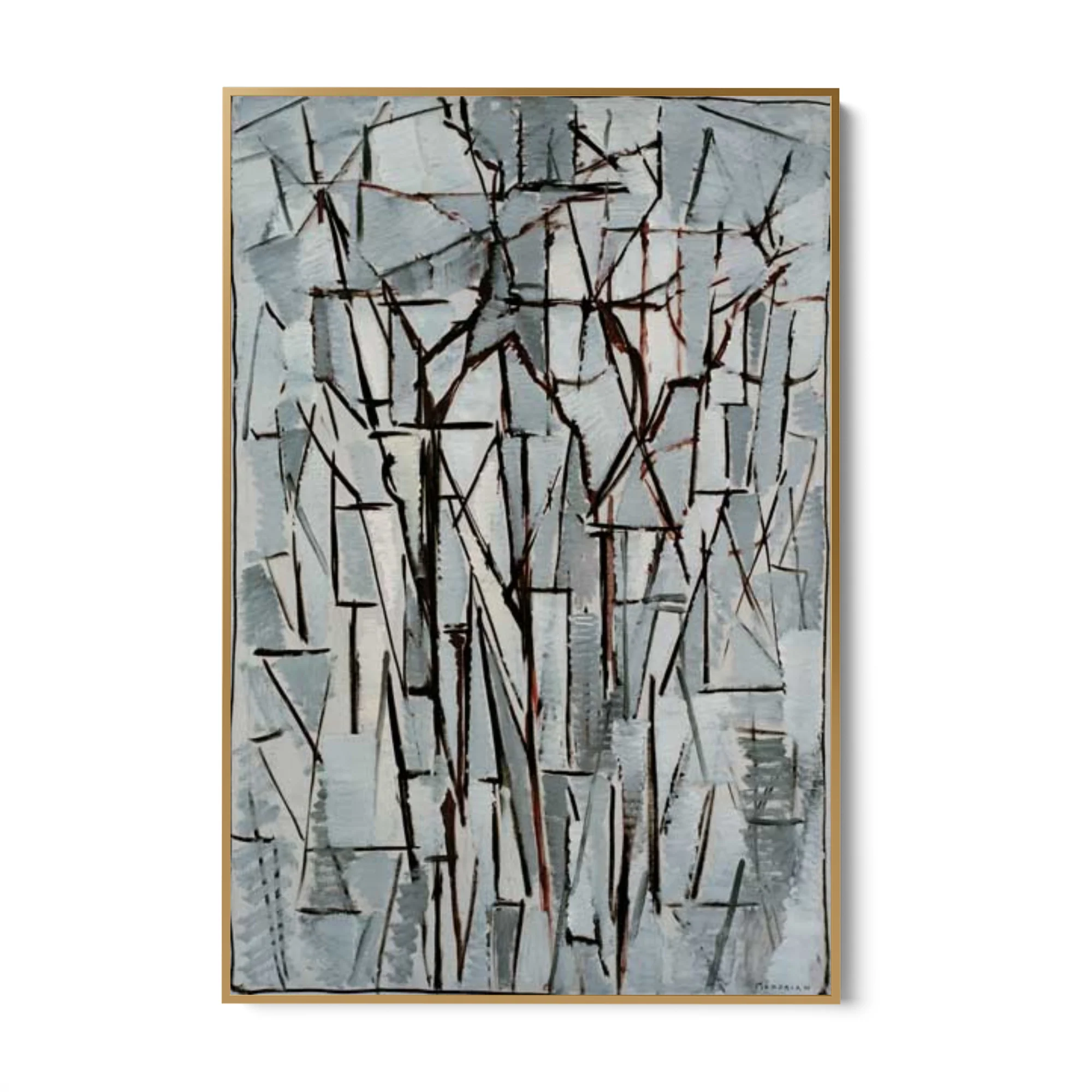 Composizione alberi II, Piet Mondrian - Image 8