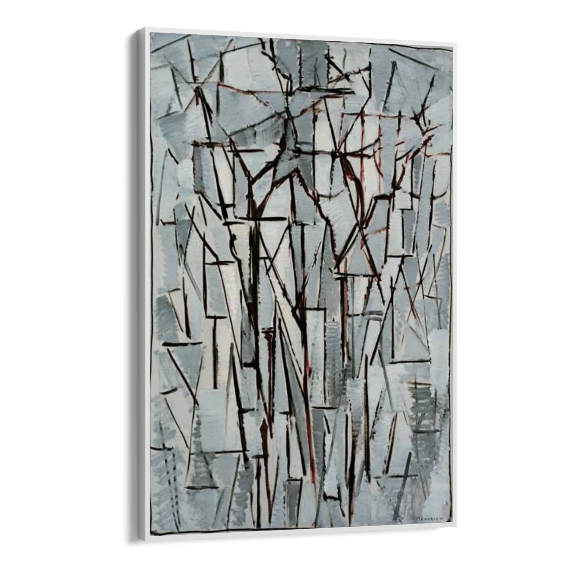 Composizione alberi II, Piet Mondrian - Image 9