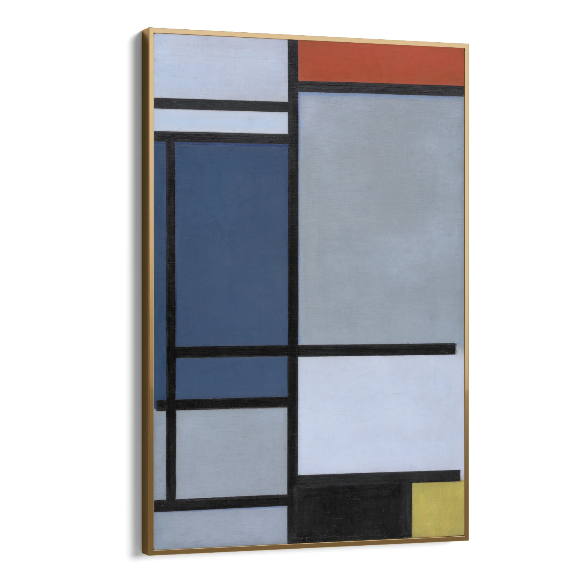 Composizione con rosso, blu, nero, giallo e grigio, Piet Mondrian - Image 10