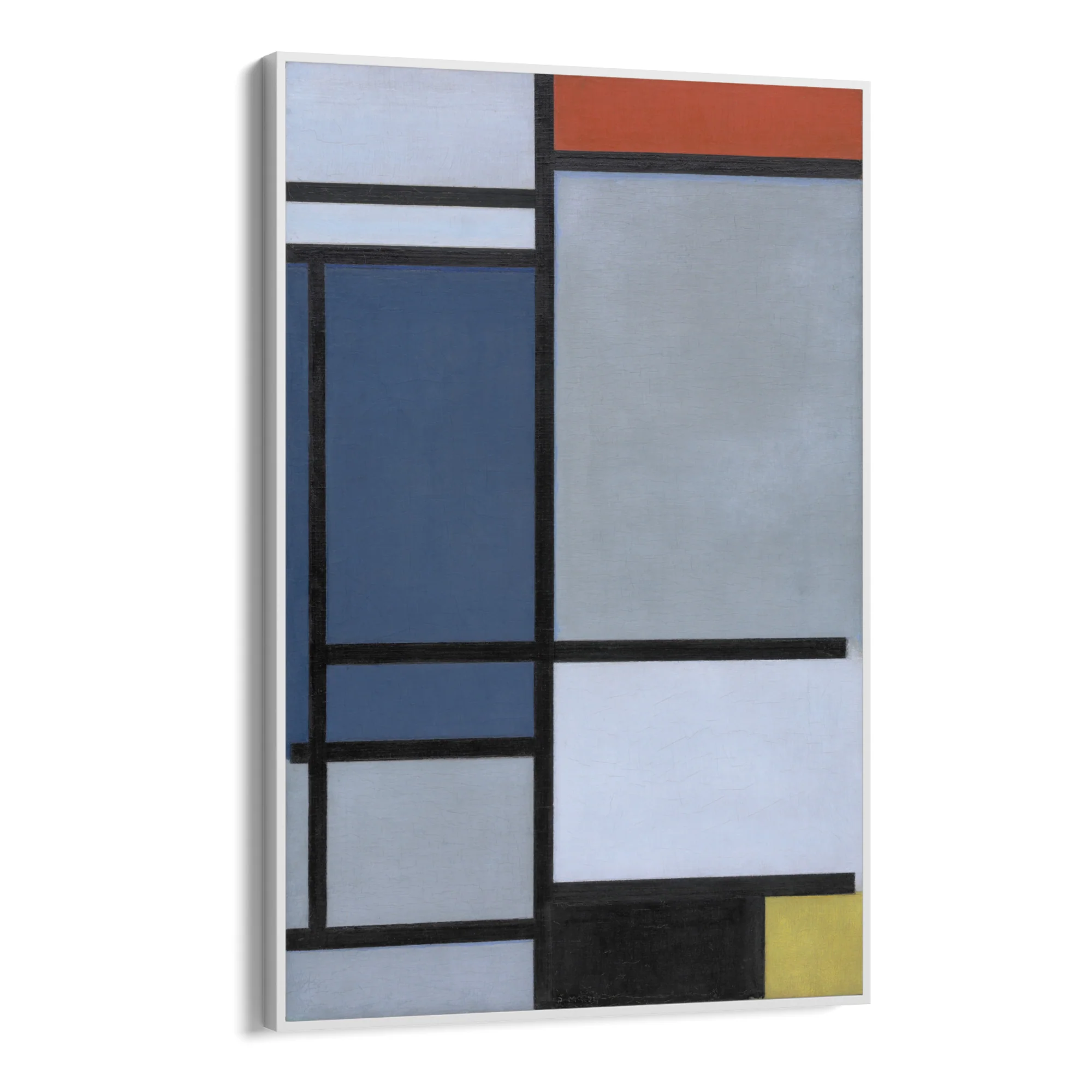 Composizione con rosso, blu, nero, giallo e grigio, Piet Mondrian - Image 11
