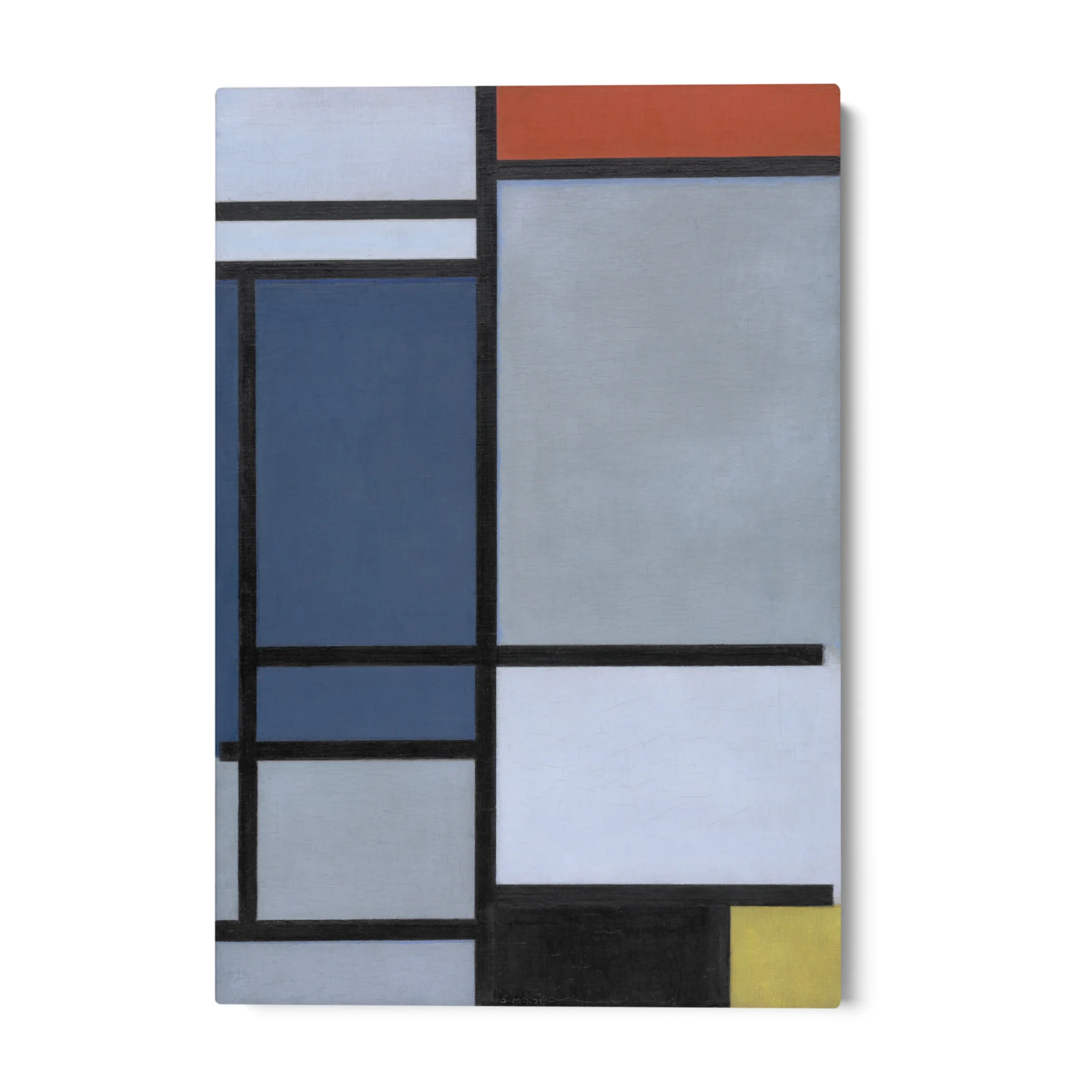 Composizione con rosso, blu, nero, giallo e grigio, Piet Mondrian - Image 4