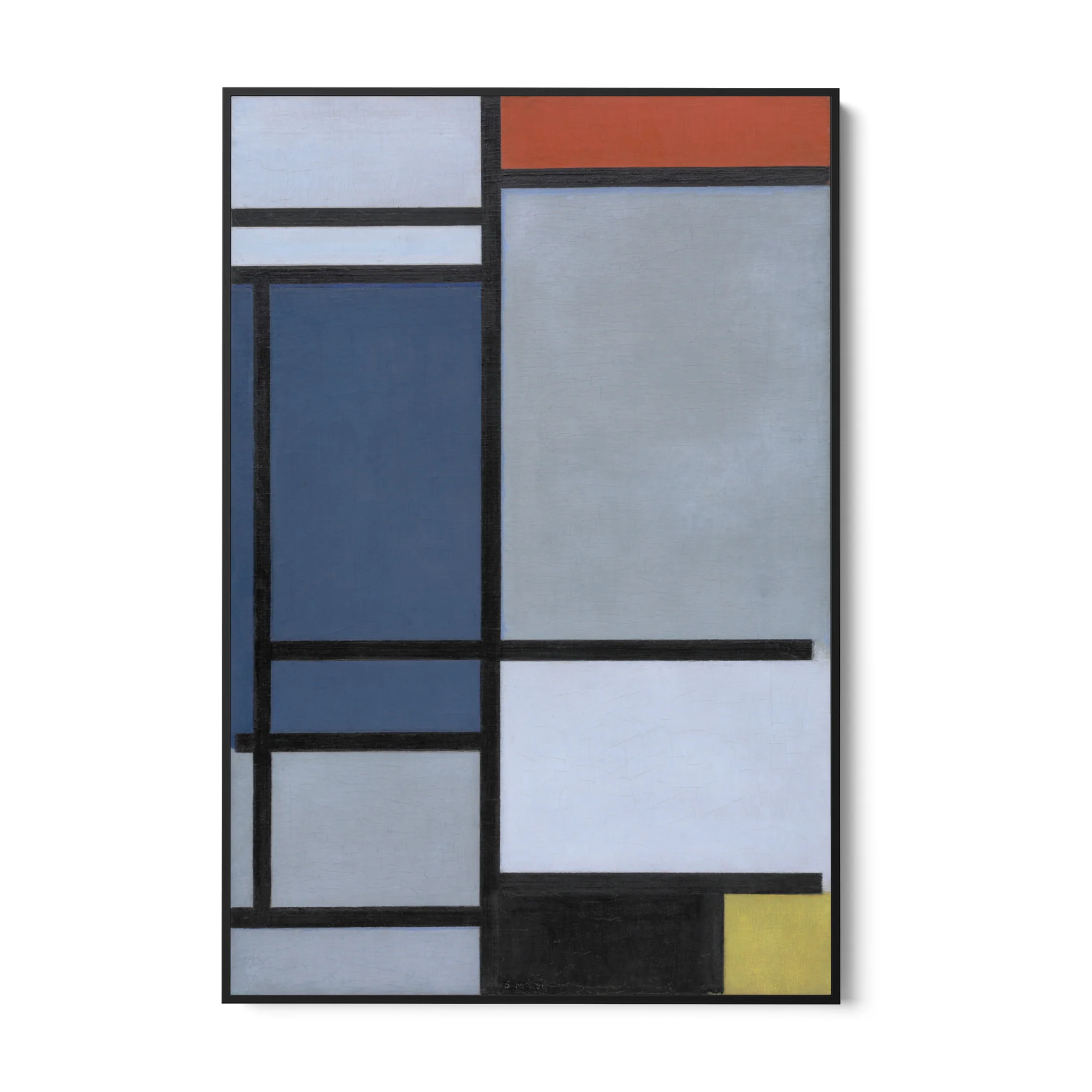 Composizione con rosso, blu, nero, giallo e grigio, Piet Mondrian - Image 5