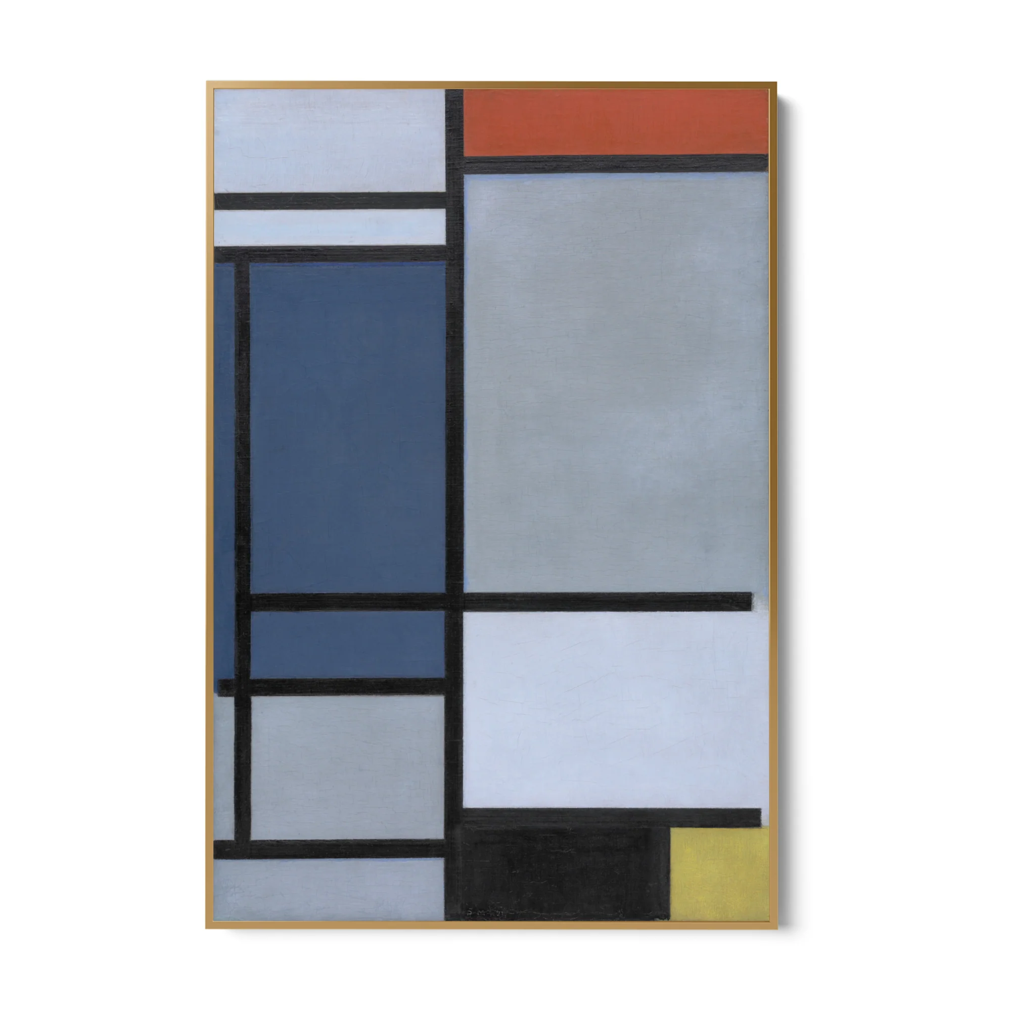 Composizione con rosso, blu, nero, giallo e grigio, Piet Mondrian - Image 6