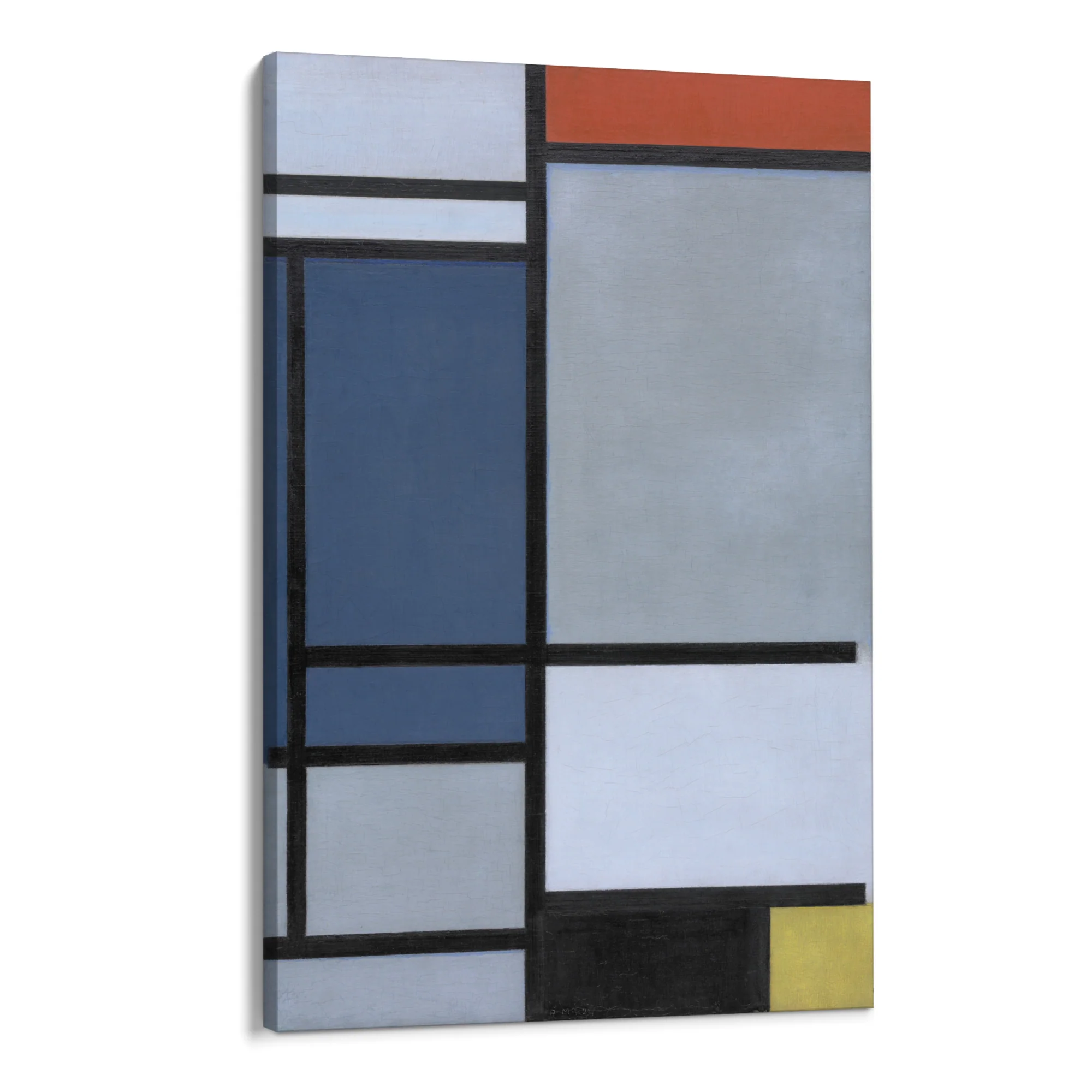 Composizione con rosso, blu, nero, giallo e grigio, Piet Mondrian - Image 8