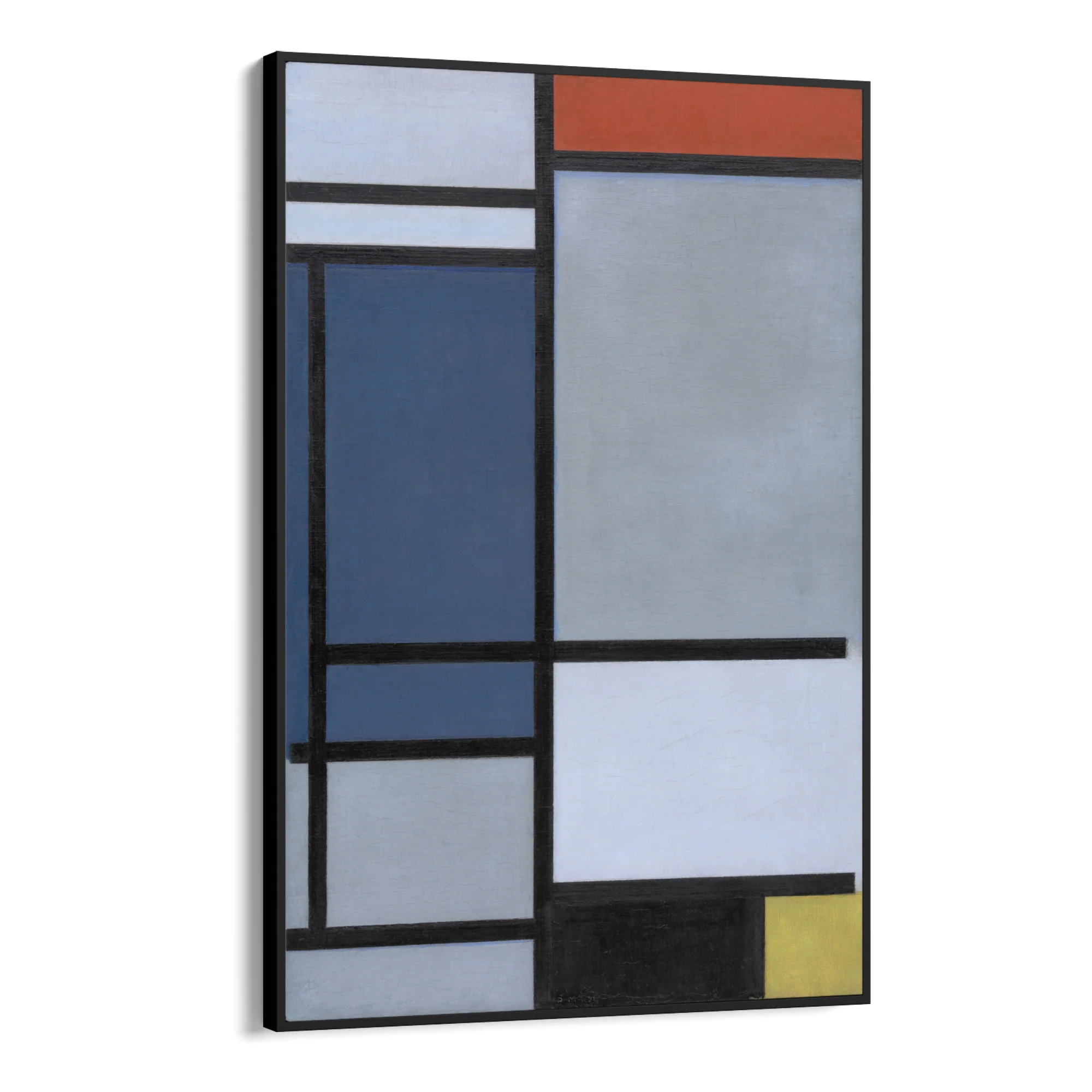 Composizione con rosso, blu, nero, giallo e grigio, Piet Mondrian - Image 9