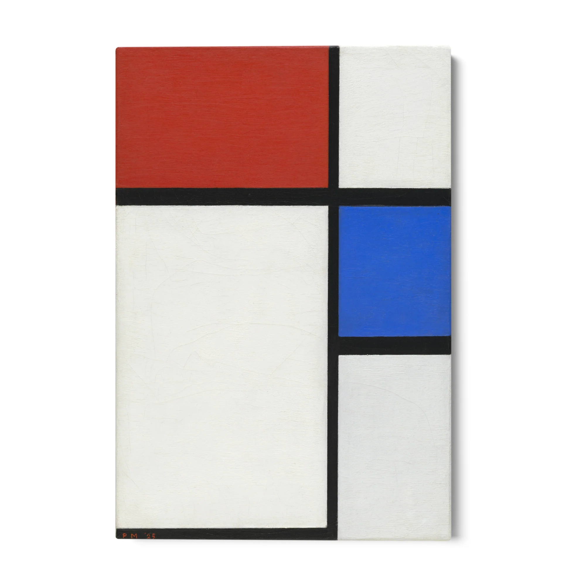 Composizione con Rosso e Blu, Piet Mondrian - Image 4
