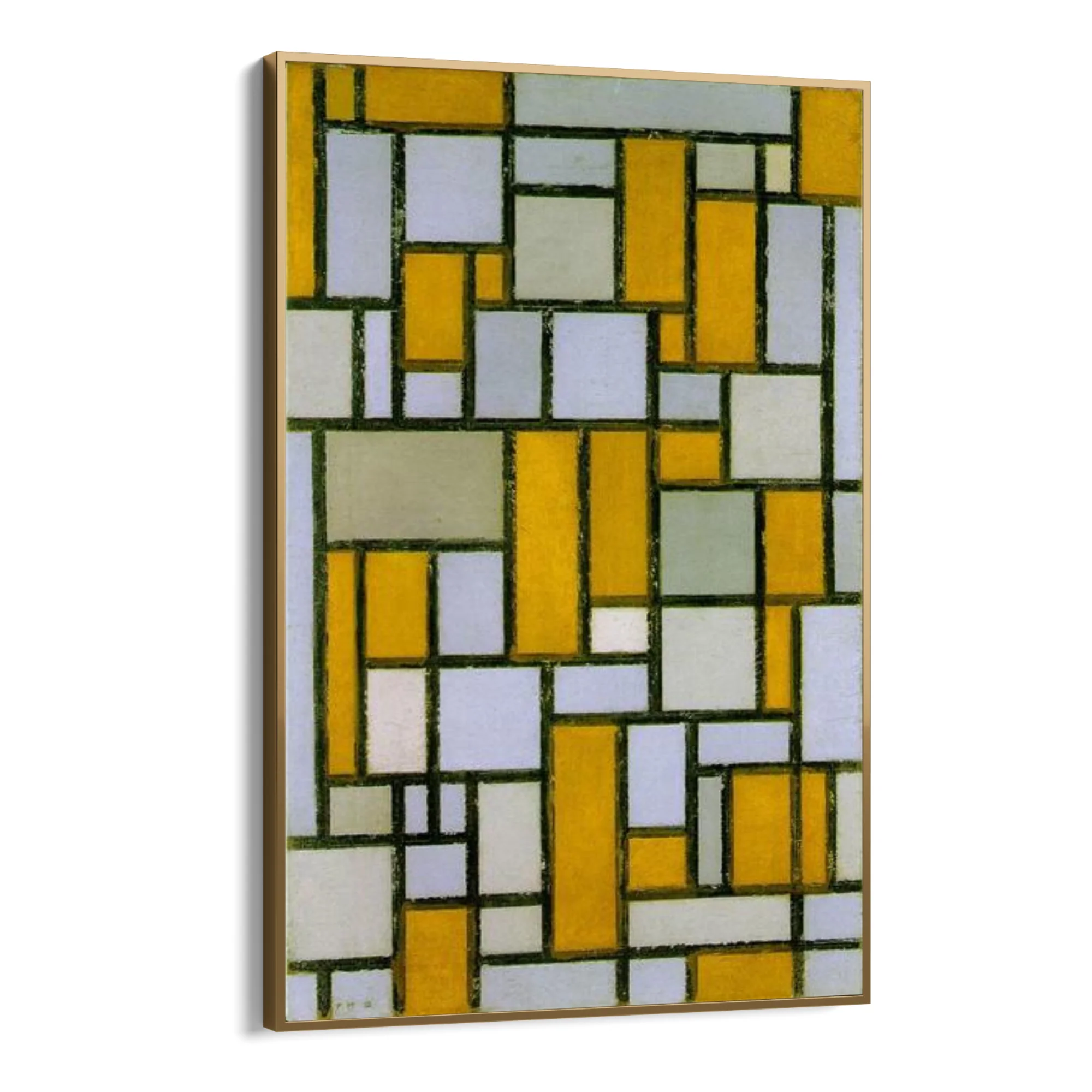 Composizione in grigio e ocra, Piet Mondrian - Image 10