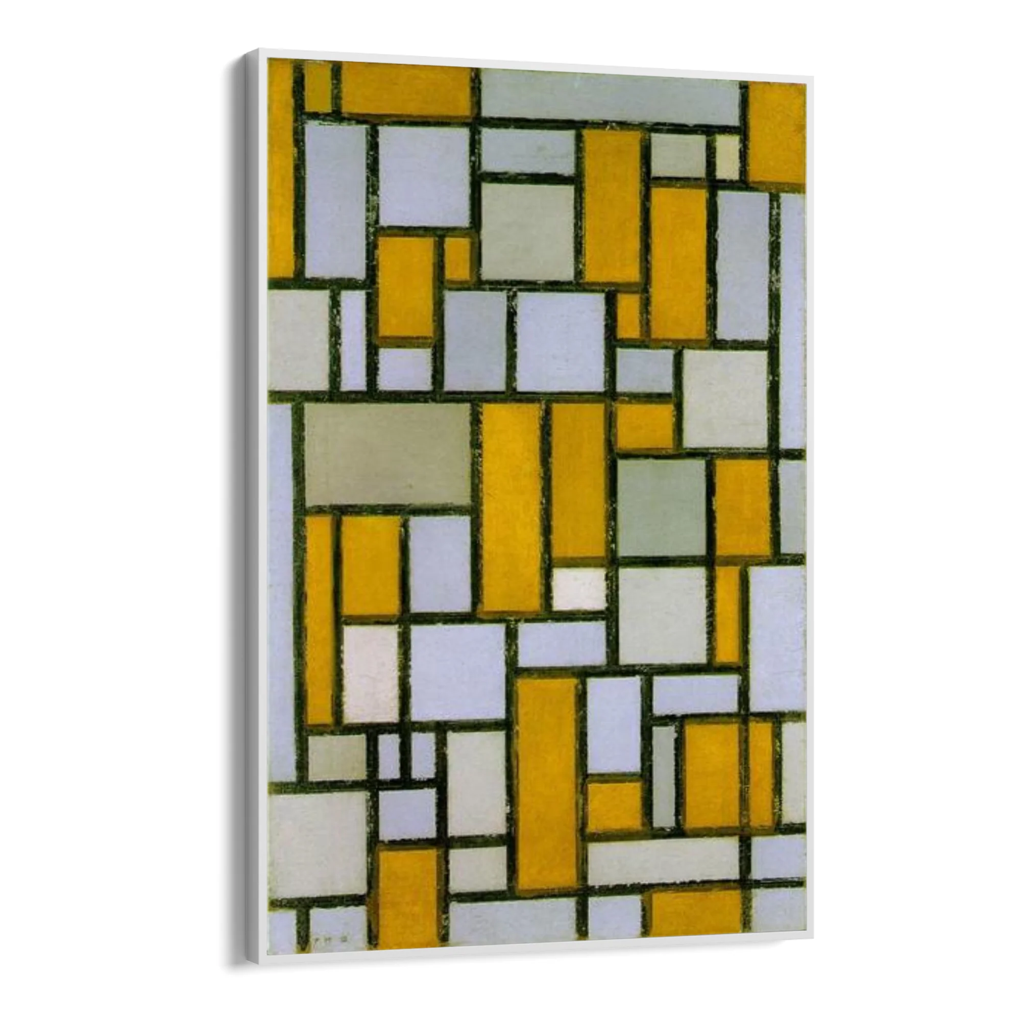 Composizione in grigio e ocra, Piet Mondrian - Image 11