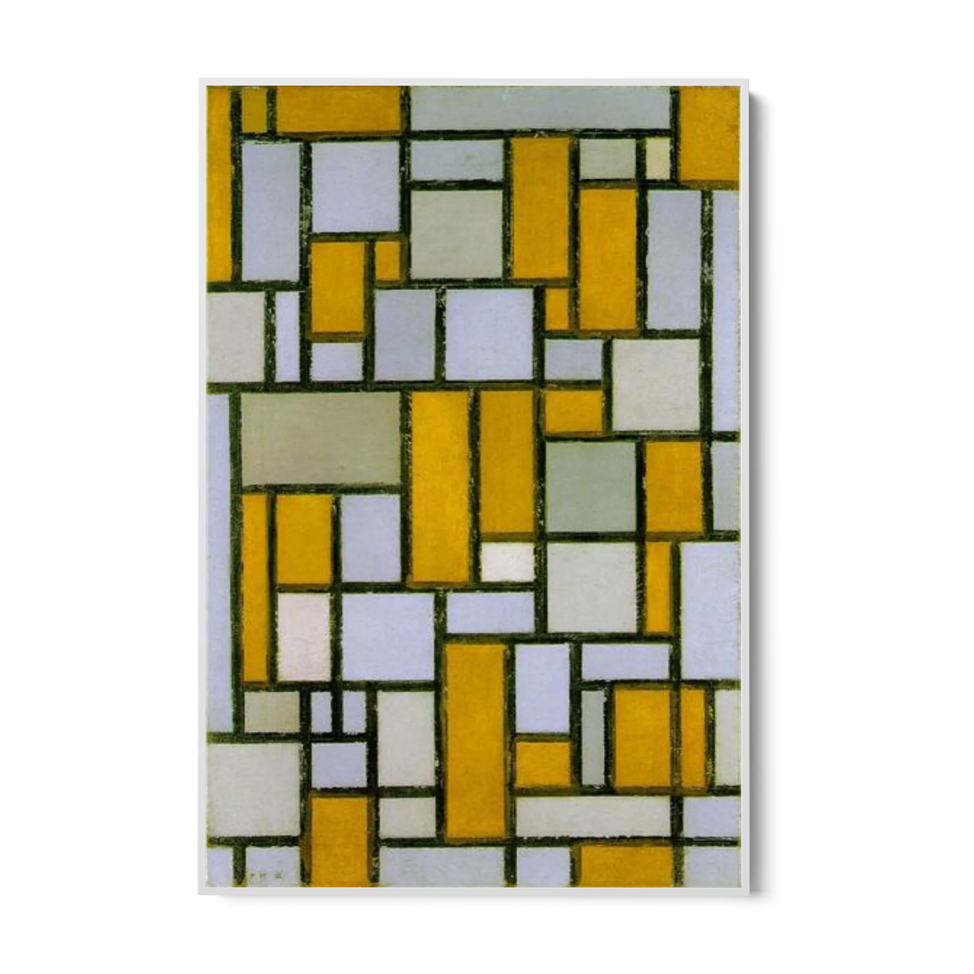 Composizione in grigio e ocra, Piet Mondrian - Image 7