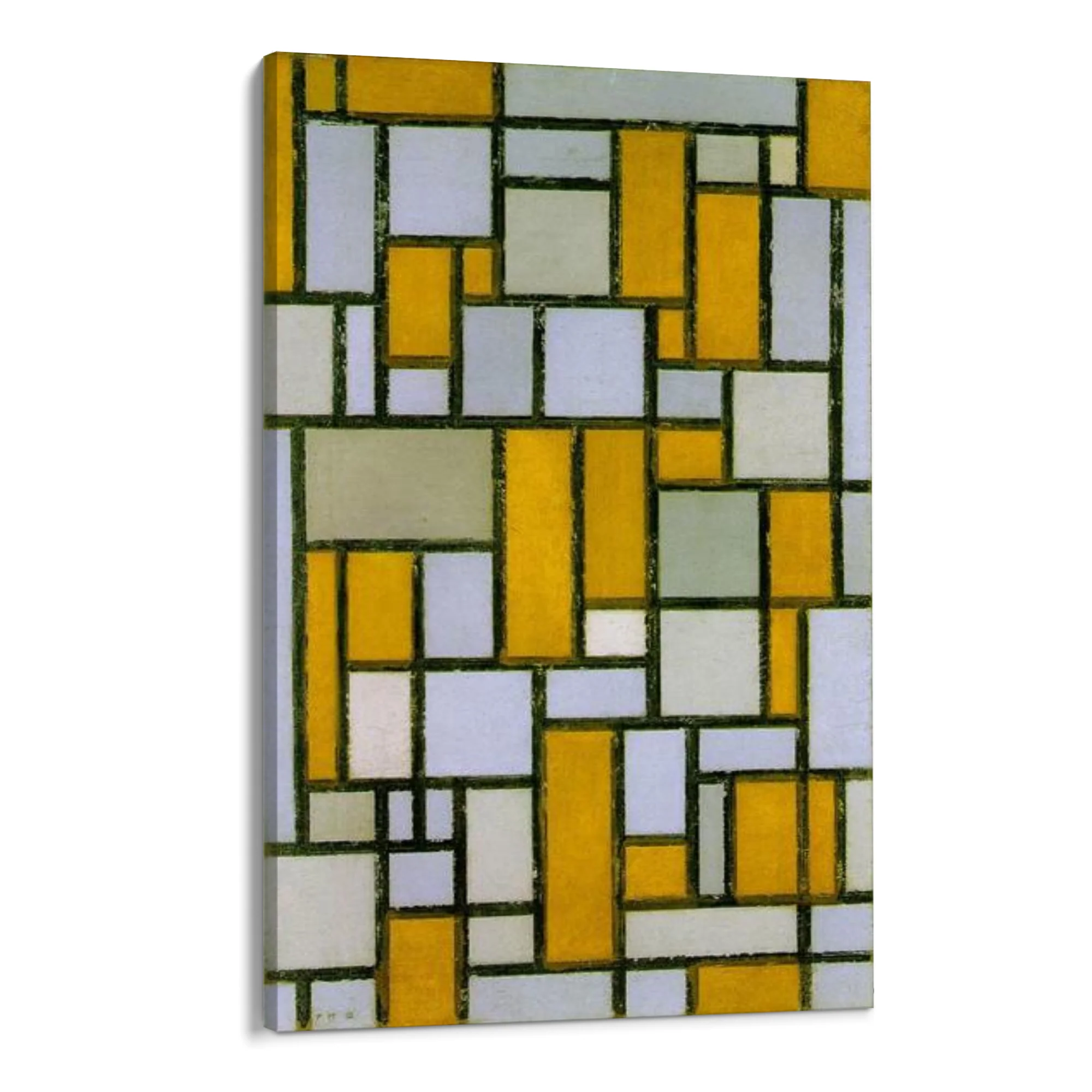 Composizione in grigio e ocra, Piet Mondrian - Image 8