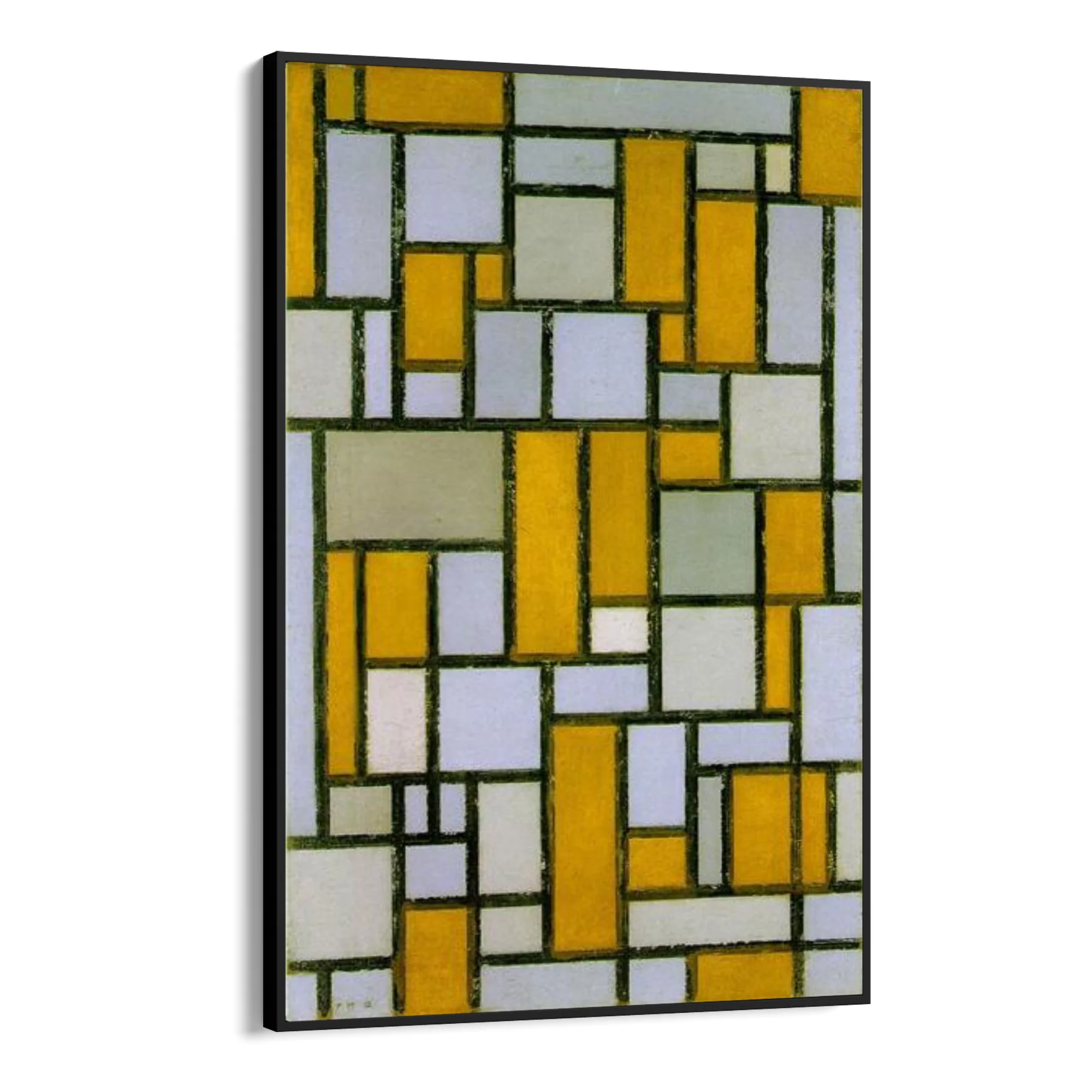 Composizione in grigio e ocra, Piet Mondrian - Image 9