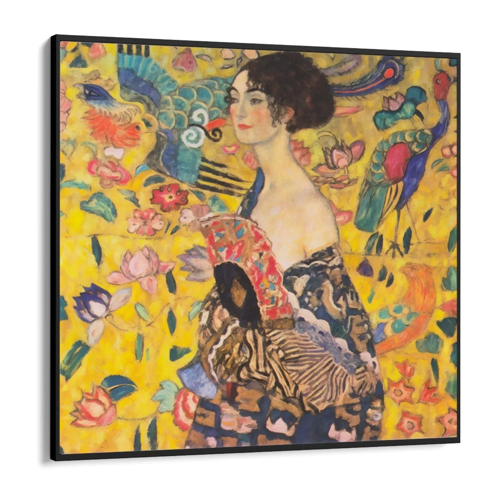 Dama con ventaglio, Gustav Klimt - Image 11
