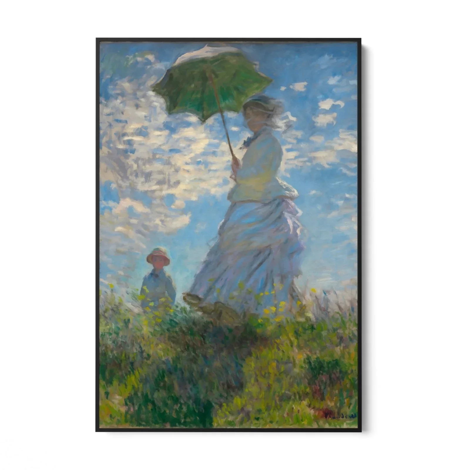 Donna con un ombrellone, Claude Monet - Image 5