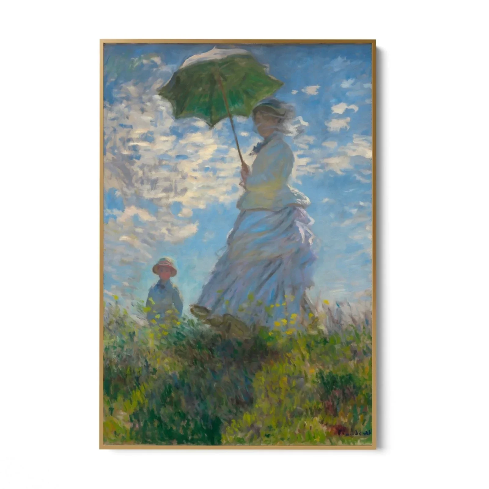 Donna con un ombrellone, Claude Monet - Image 7