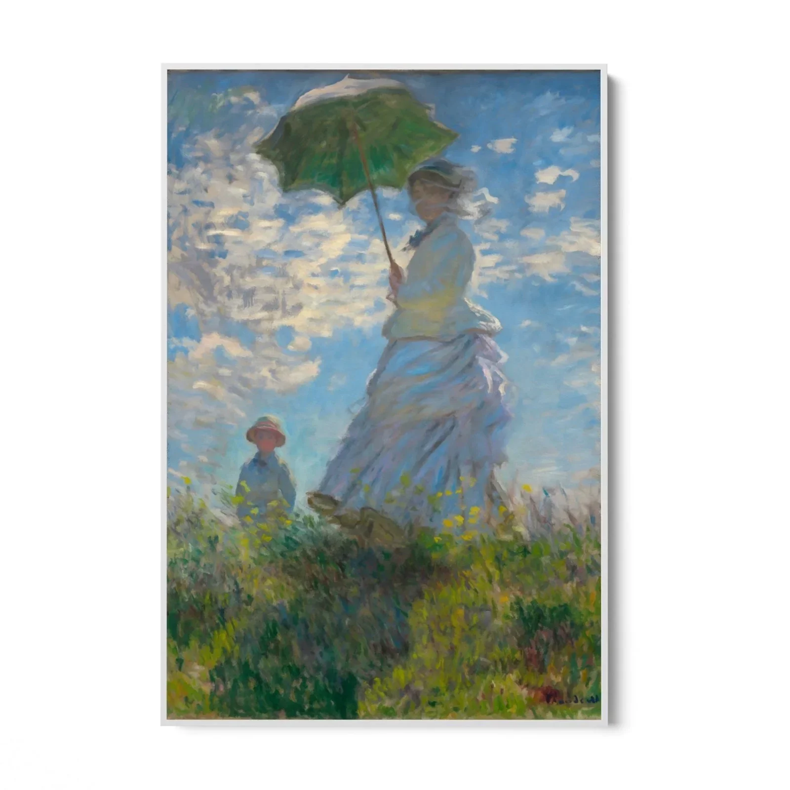Donna con un ombrellone, Claude Monet - Image 8