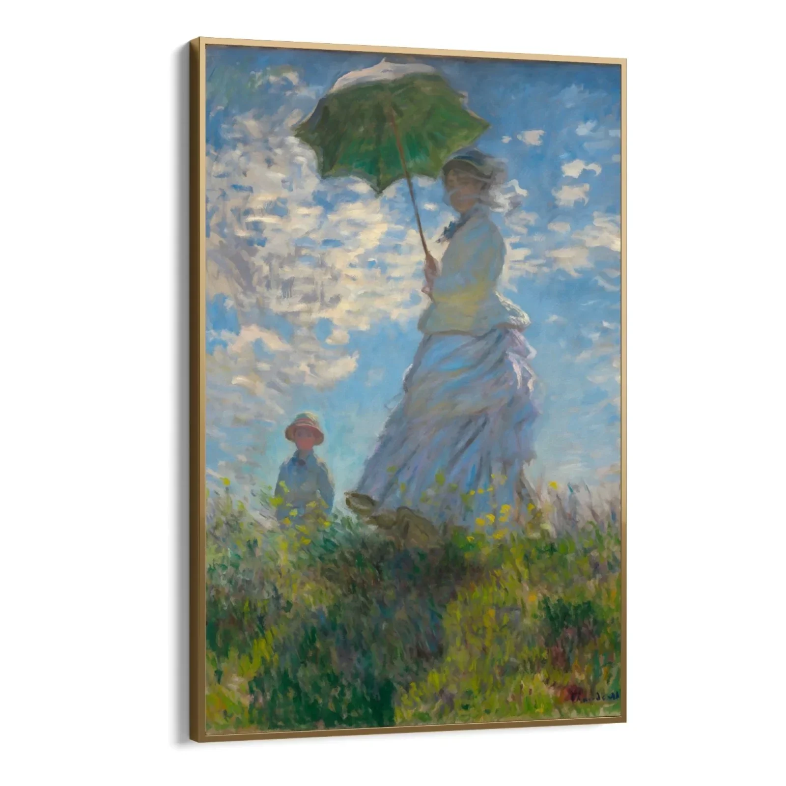 Donna con un ombrellone, Claude Monet - Image 9