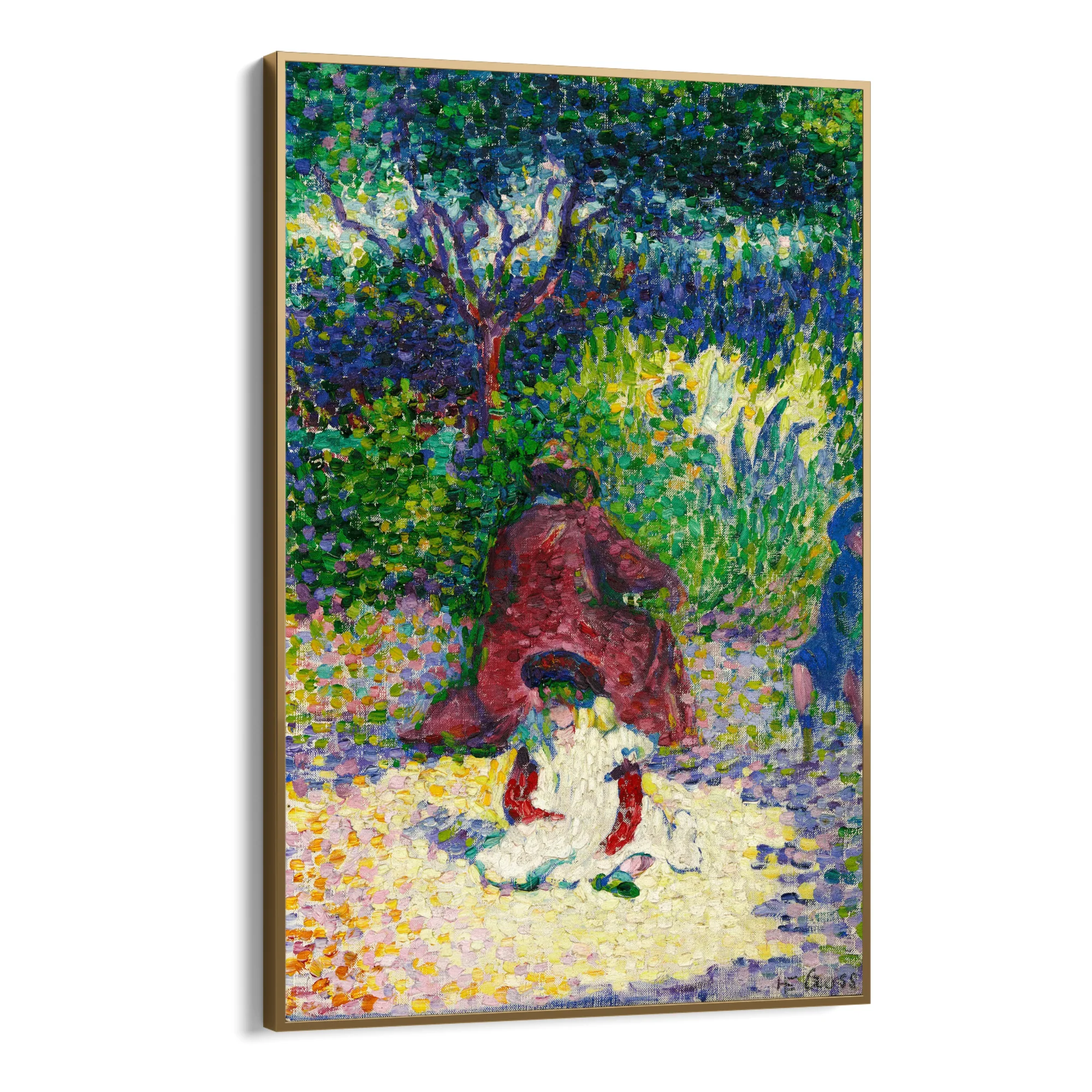 Donna e bambino in un giardino, Henri Edmond Cross - Image 10