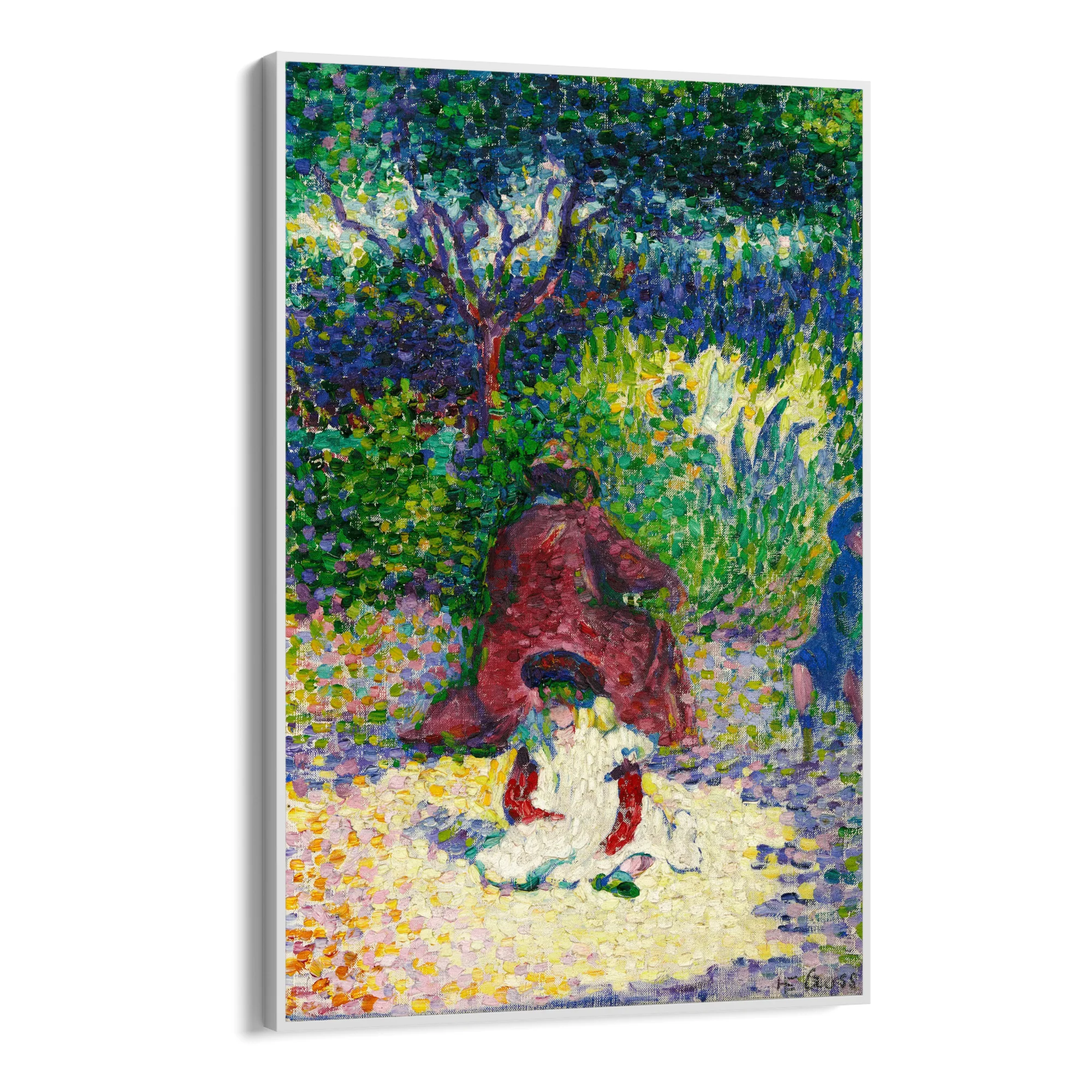 Donna e bambino in un giardino, Henri Edmond Cross - Image 11