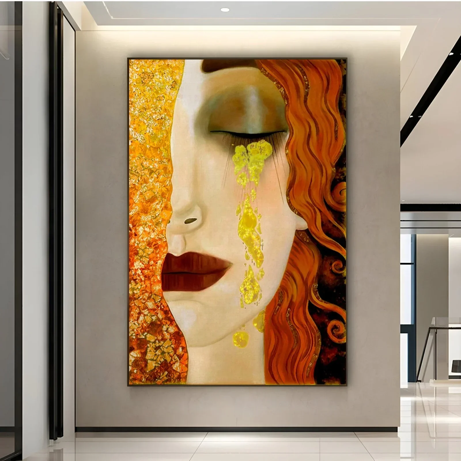 Freyas tears, Gustav Klimt / Marie Zilberman