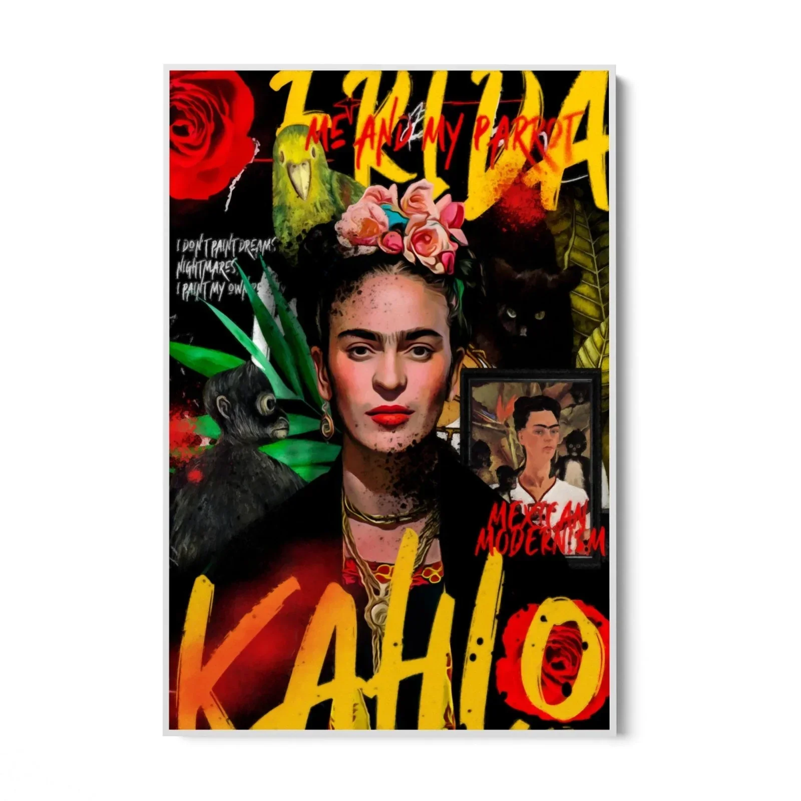 Frida Kahlo Graffiti Art - Image 10