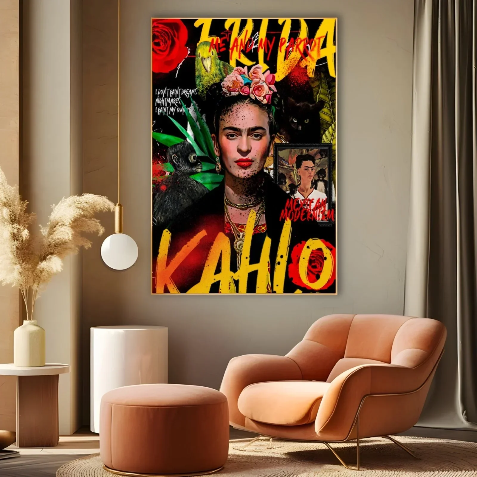 Frida Kahlo Graffiti Art - Image 2